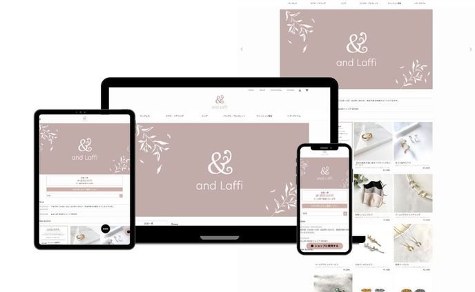 ECサイト - BASE｜and Laffi BASEショップ