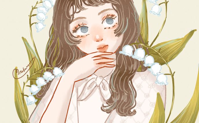 artbook掲載 ・夢見る少女展展示作品