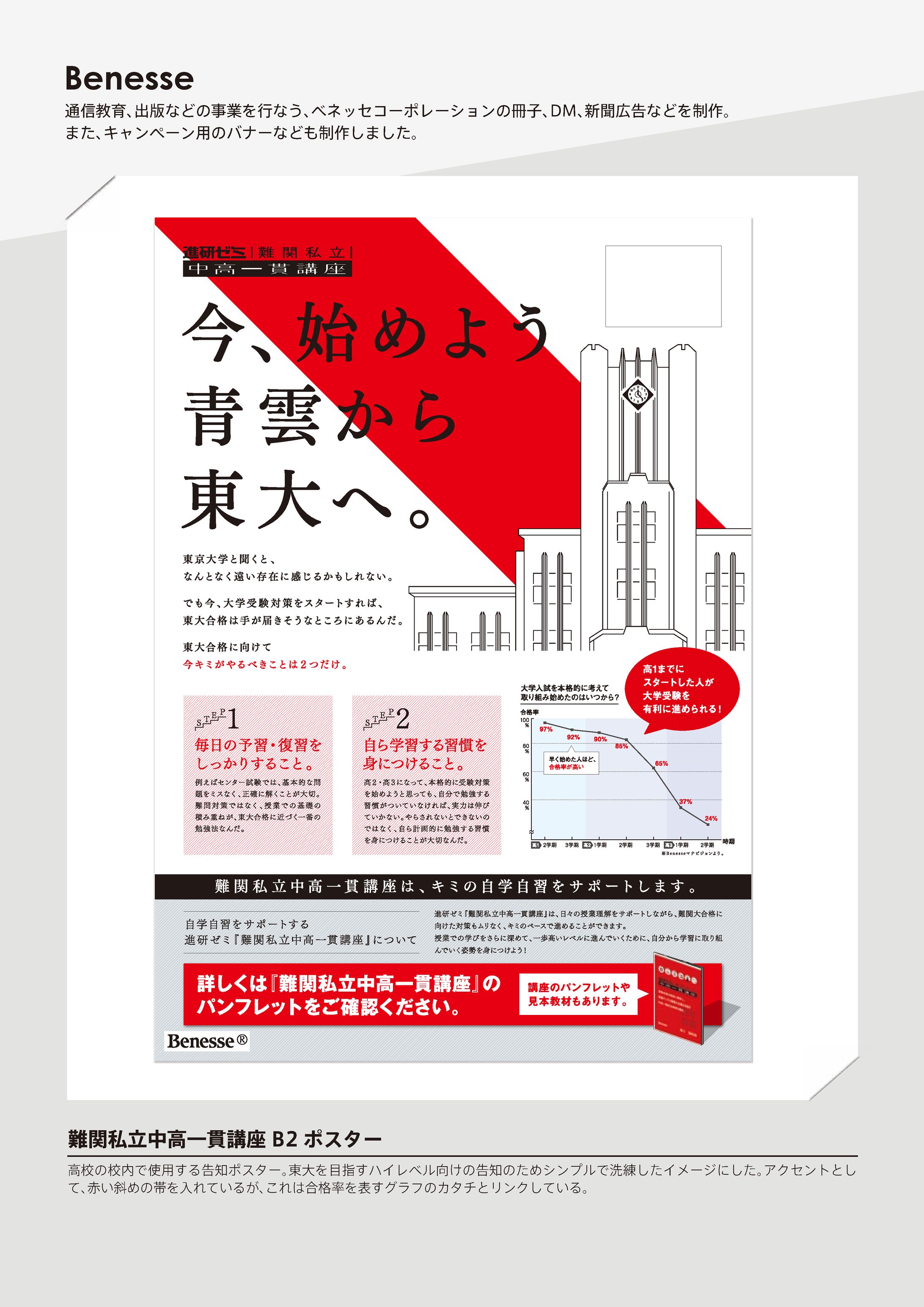 Benesse 販促チラシ-1