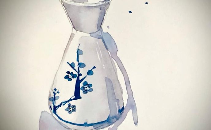 美味しいイラスト 徳利