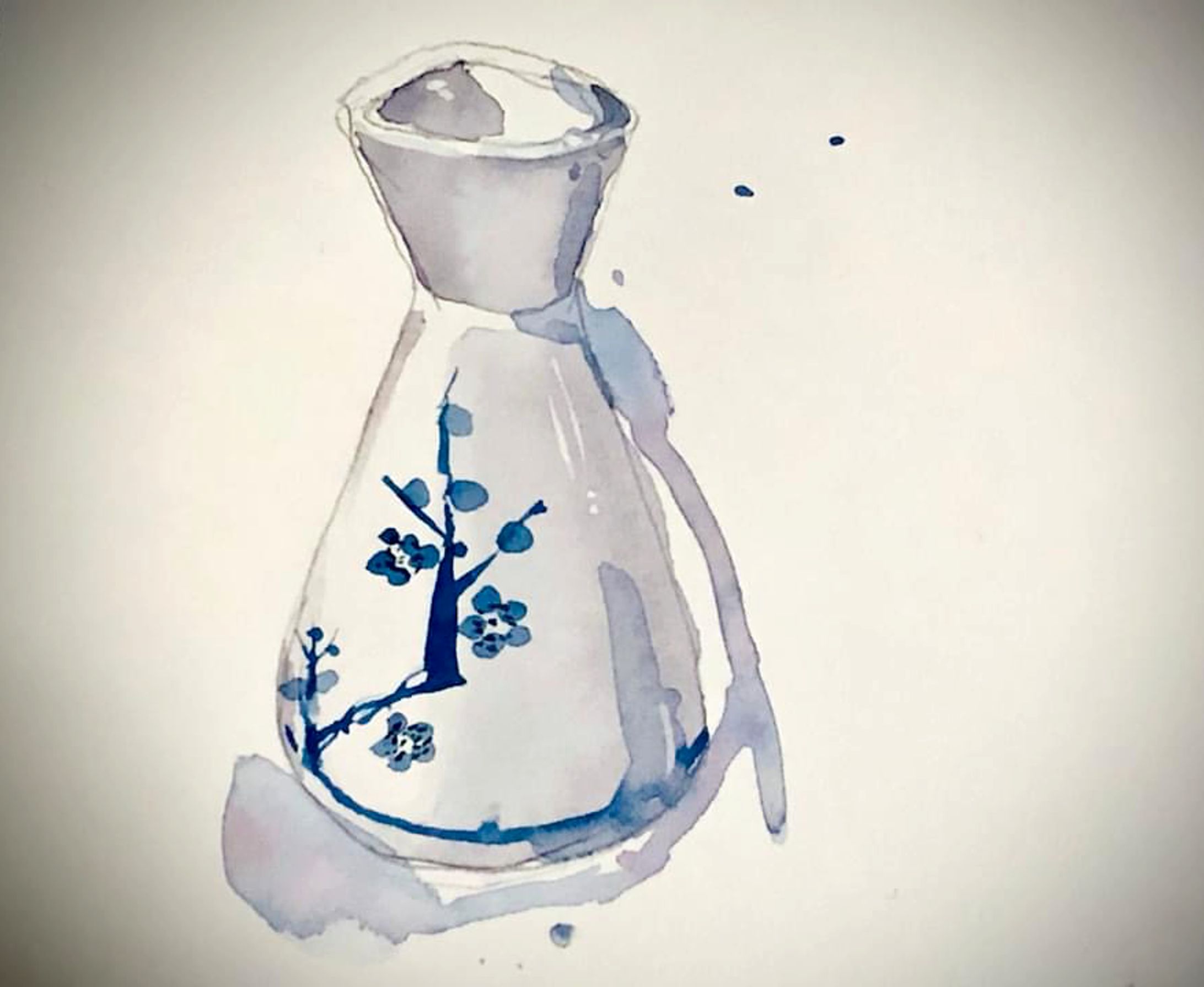 美味しいイラスト 徳利-1