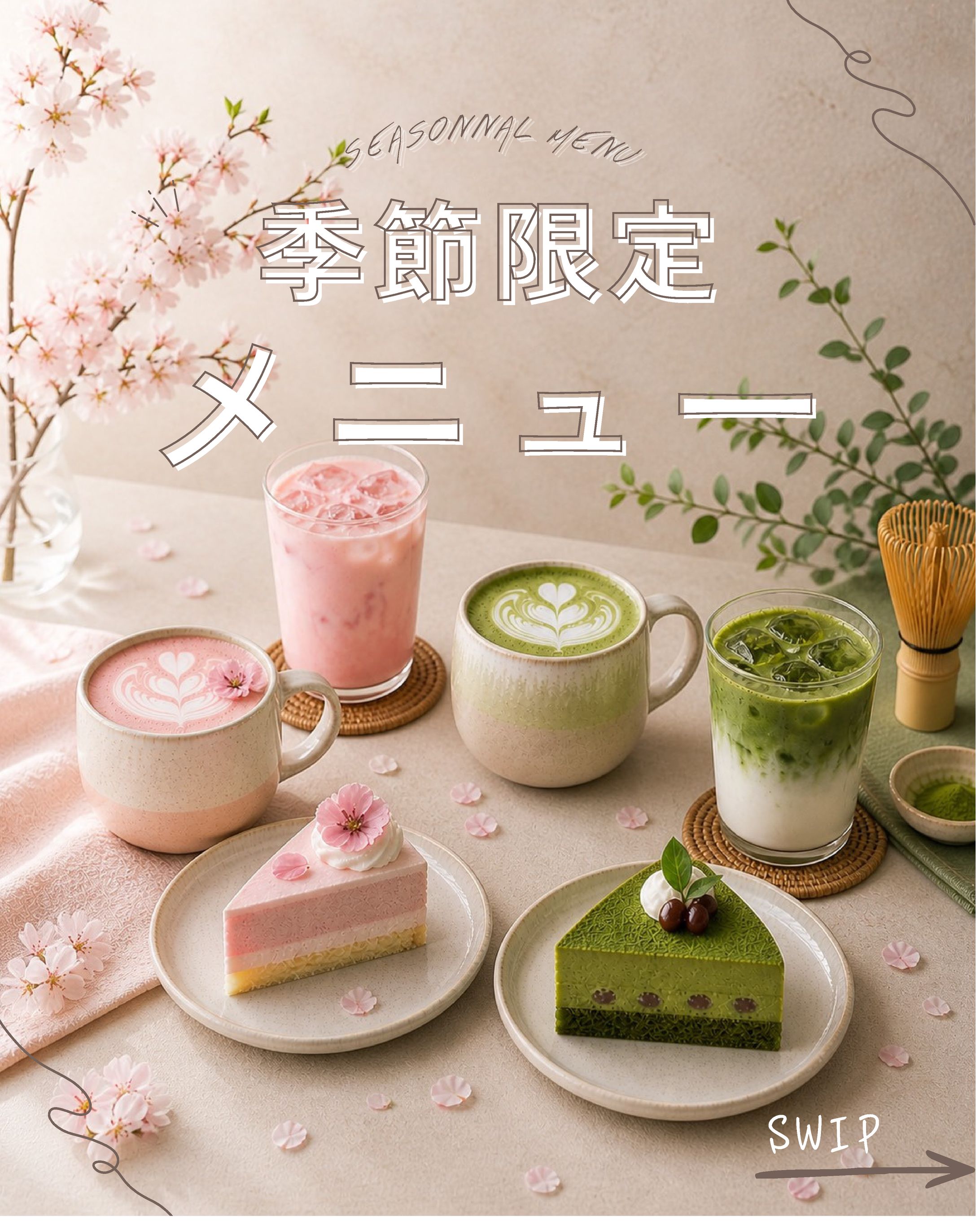 カフェの季節限定メニュー紹介-1
