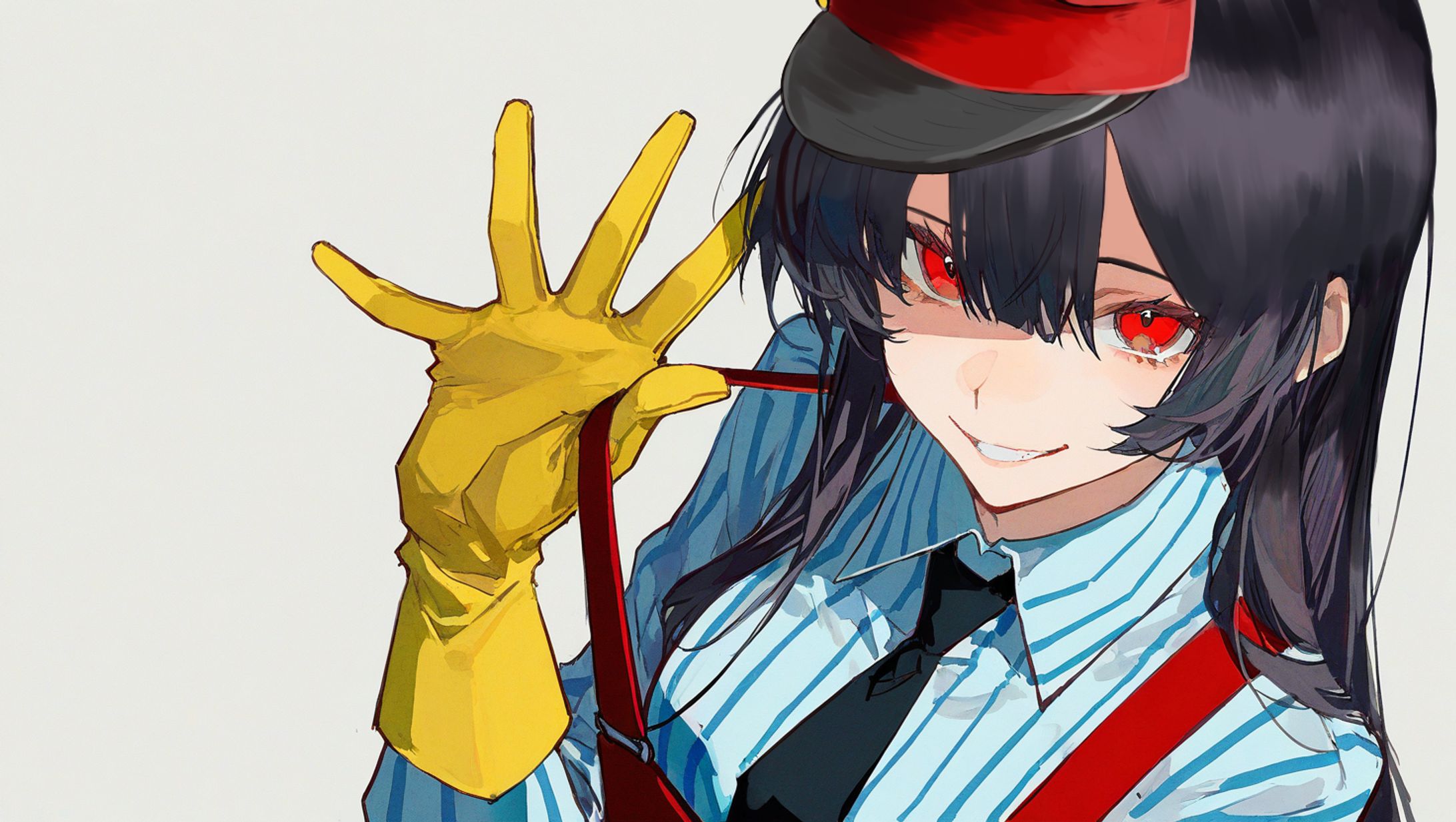 メズマライザー風黒髪ガール-1