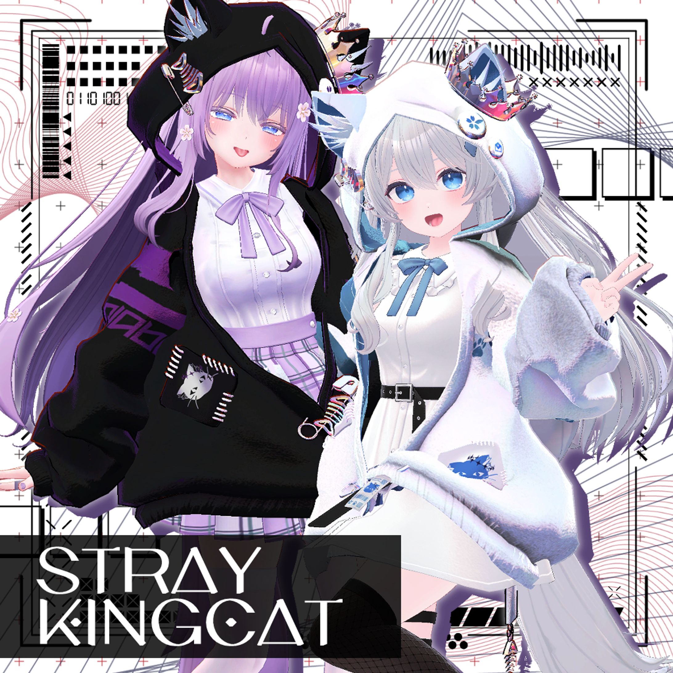 🌸モデル制作/ストレイキングキャット 　strayKingCat-1