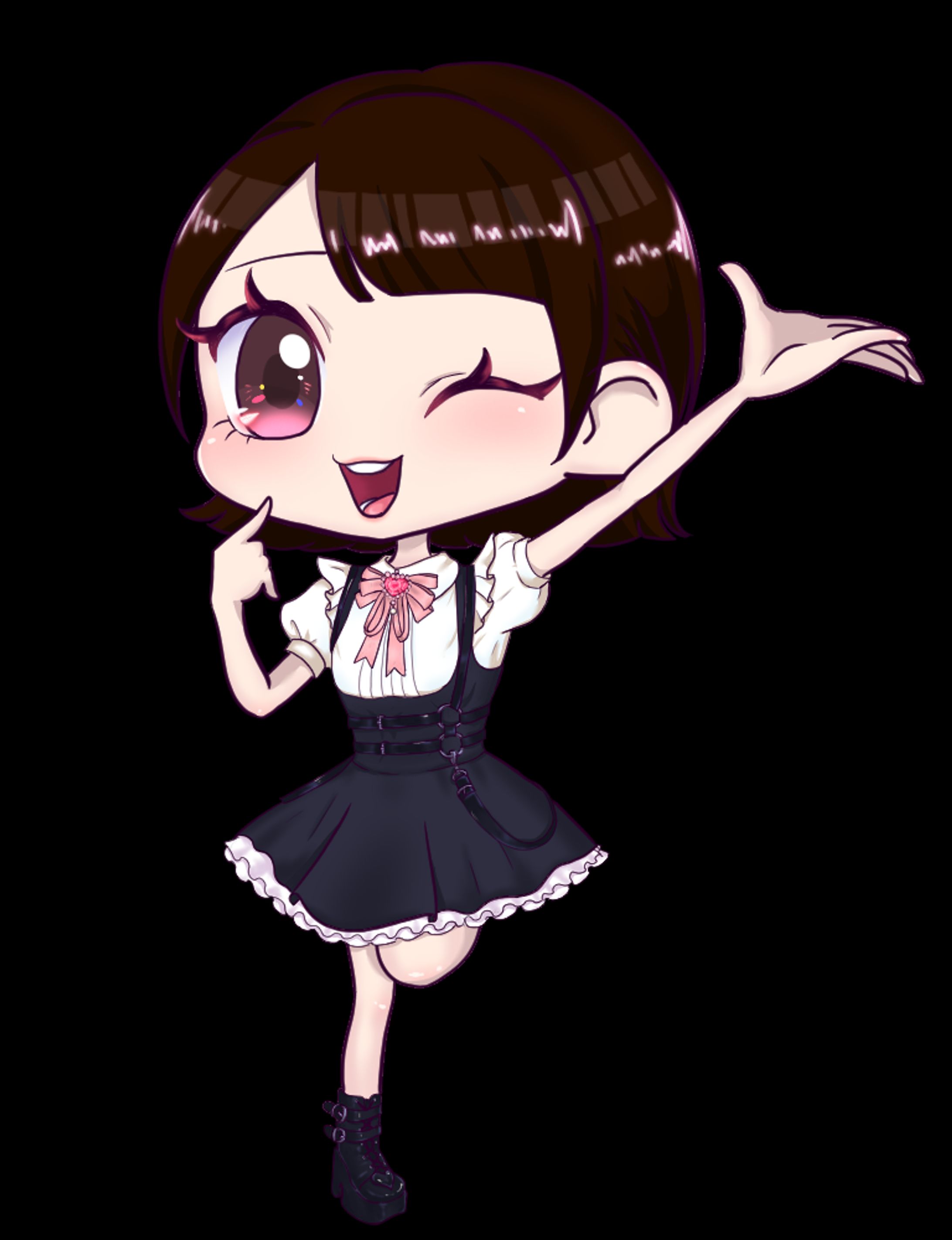 ミニキャラ・一枚絵＠ご依頼-1