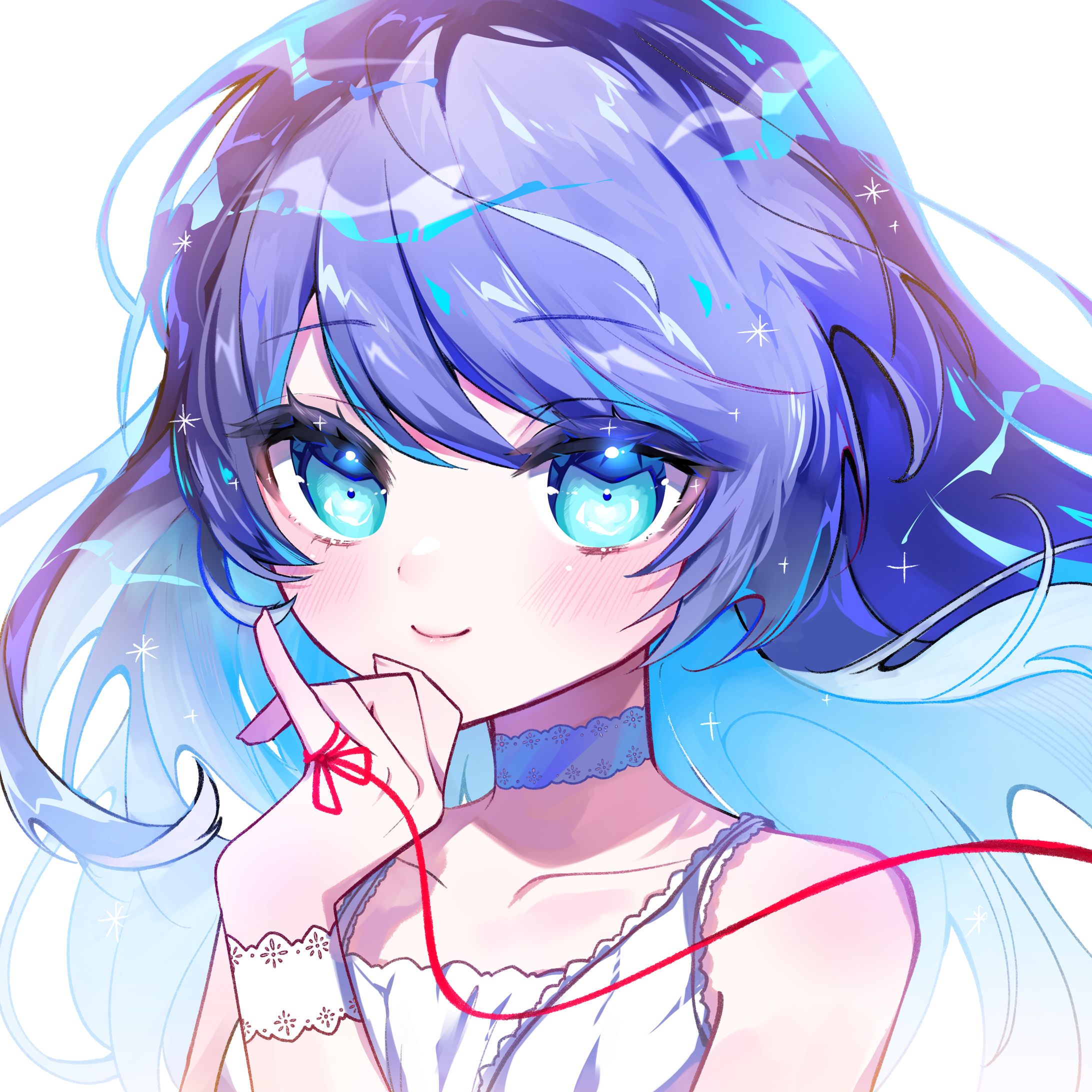 朝日奈ねぎ様アイコンイラスト-1