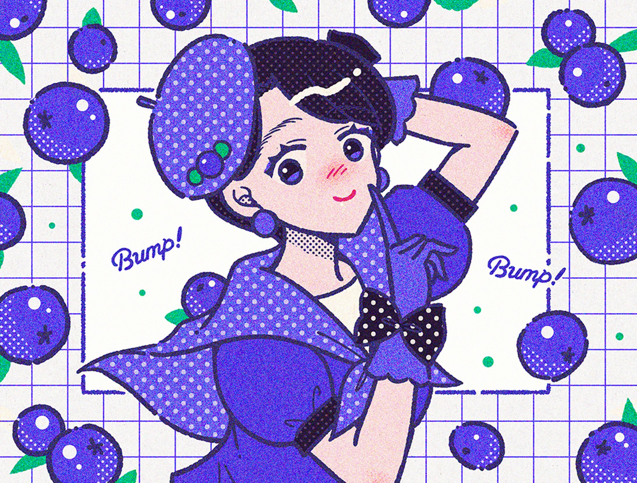 【グループ展】gallery MOUNT様/展示イラスト-1