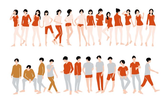 7プレミアム BODY HEATER ラインナップ用イラスト