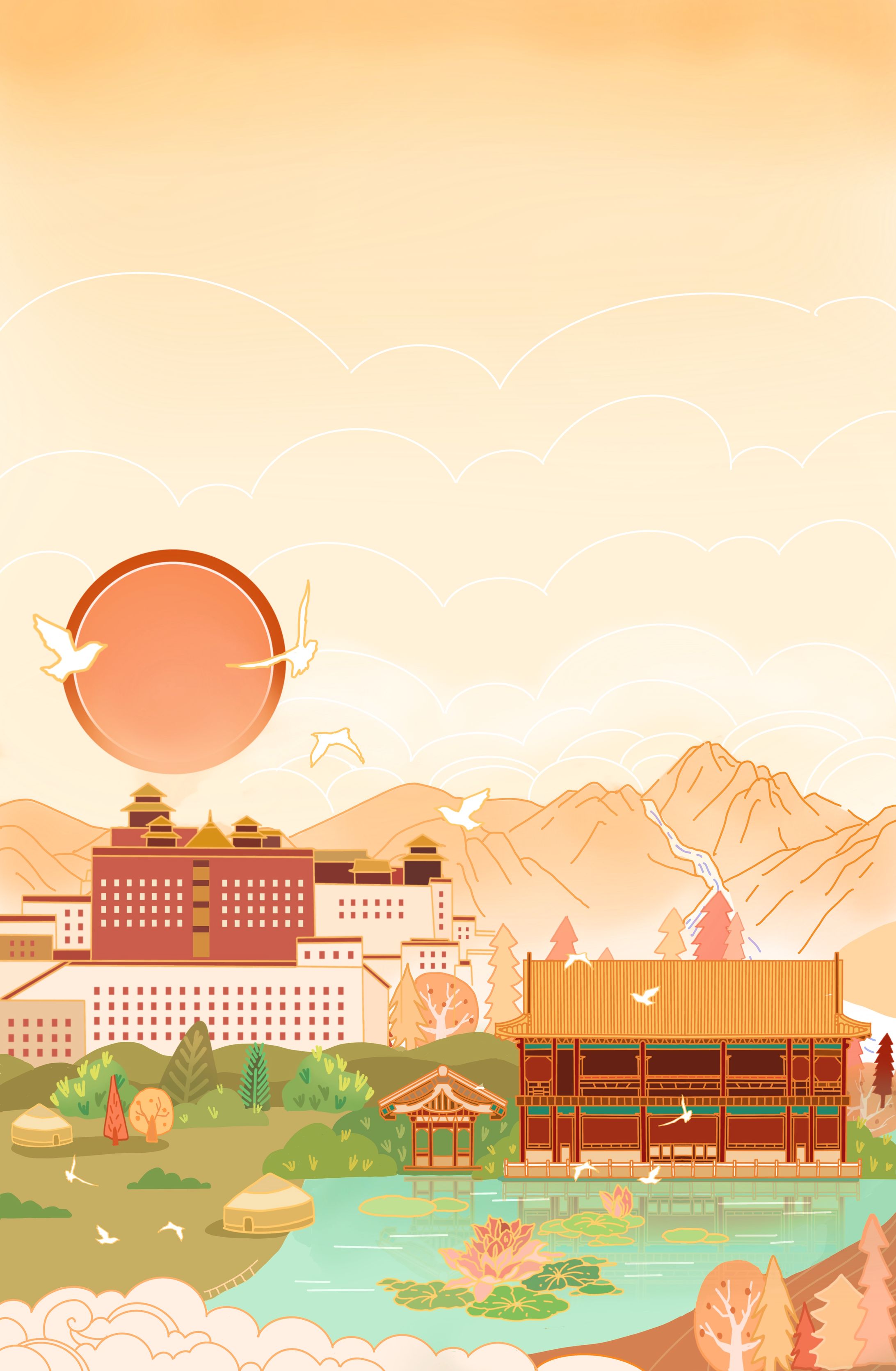 国风插画-1