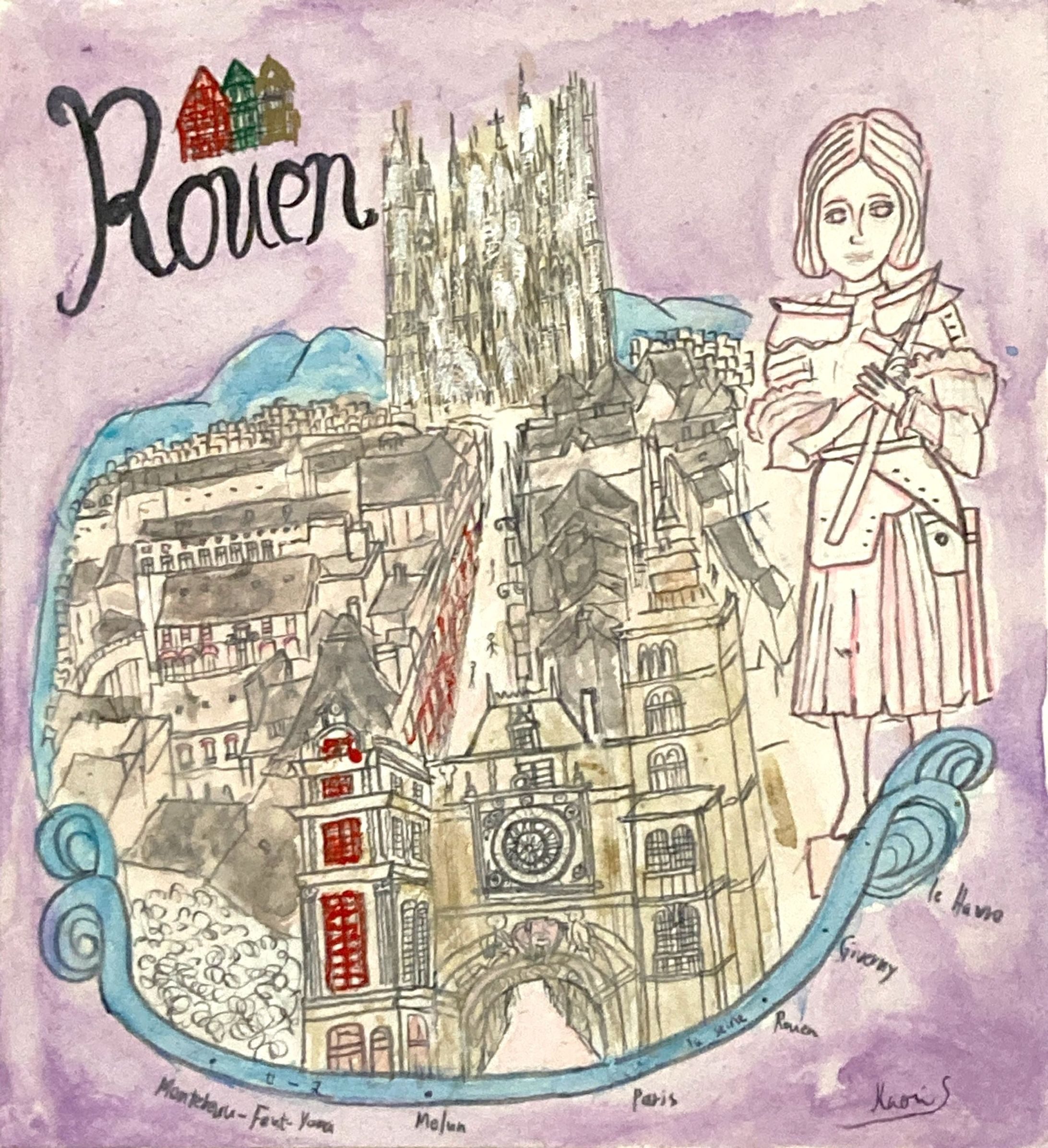 Rouen sketch(2021)-1