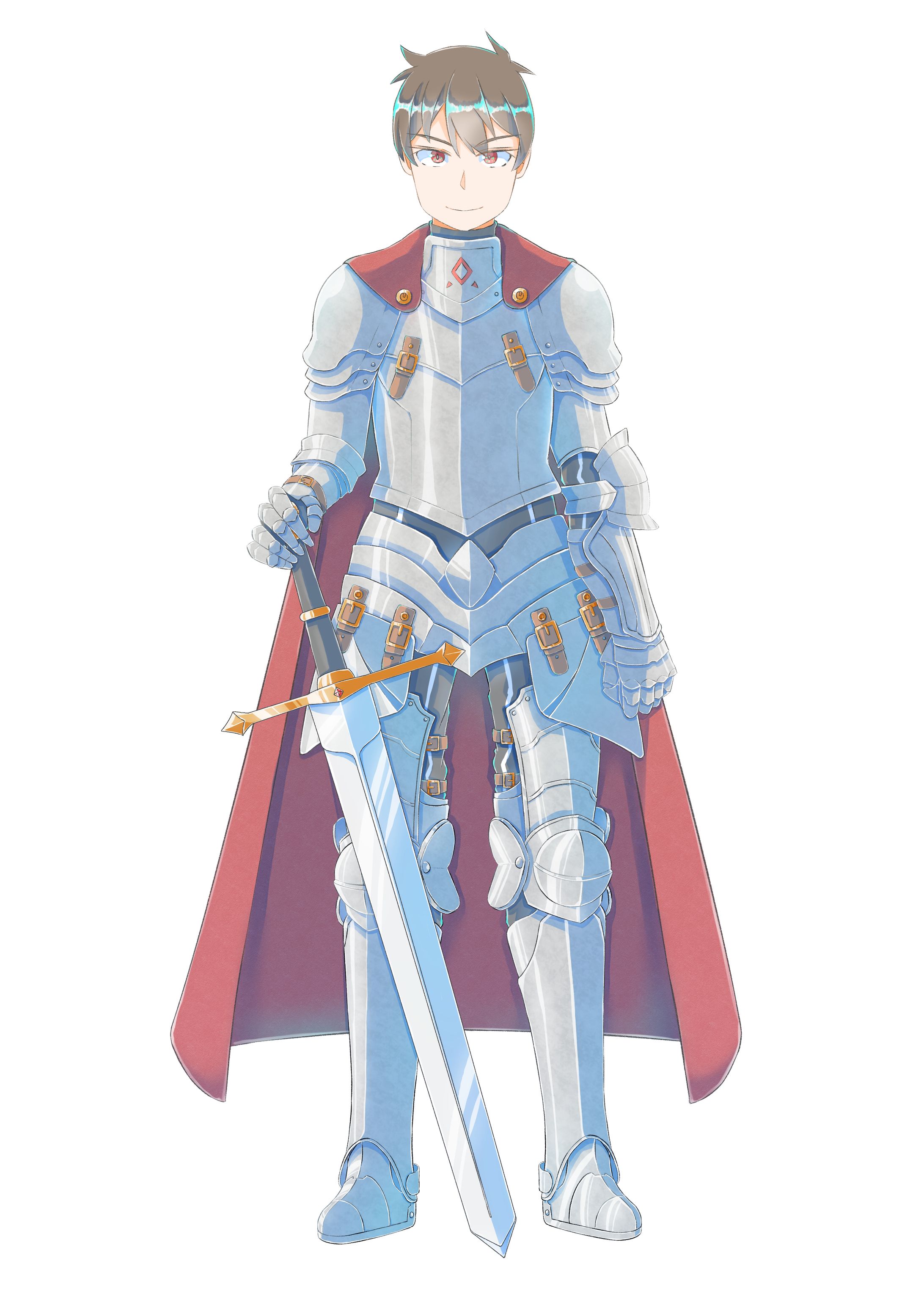 ゲーム用オリジナル騎士立ち絵（依頼品）-1