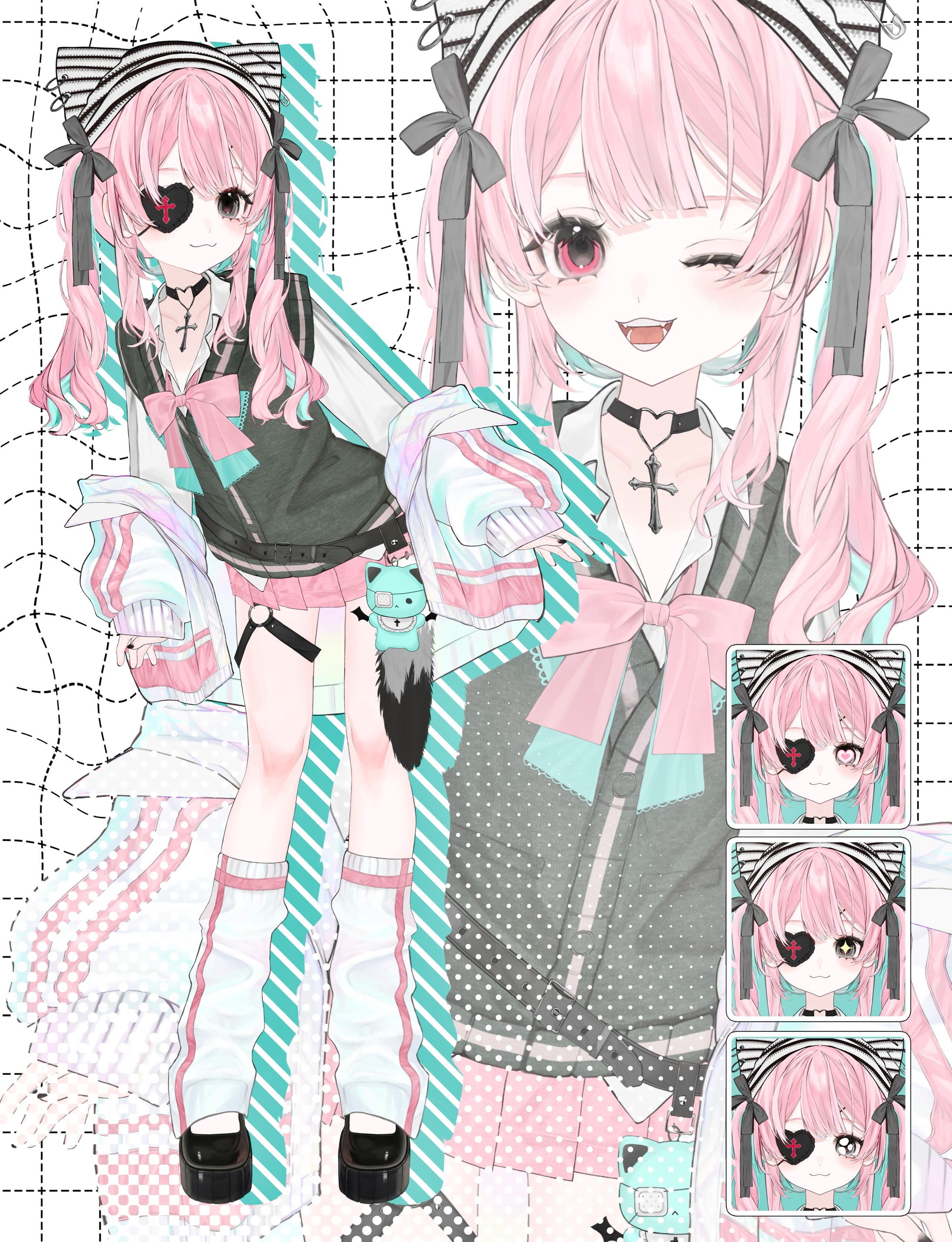 ちゅうにびょう少女モデルサンプル-1