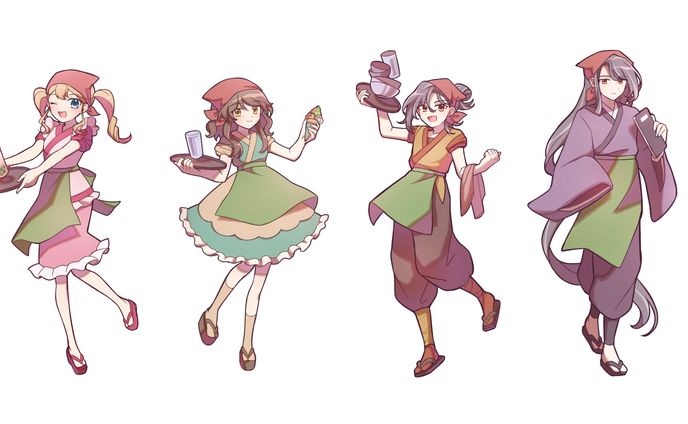 創作 立ち絵