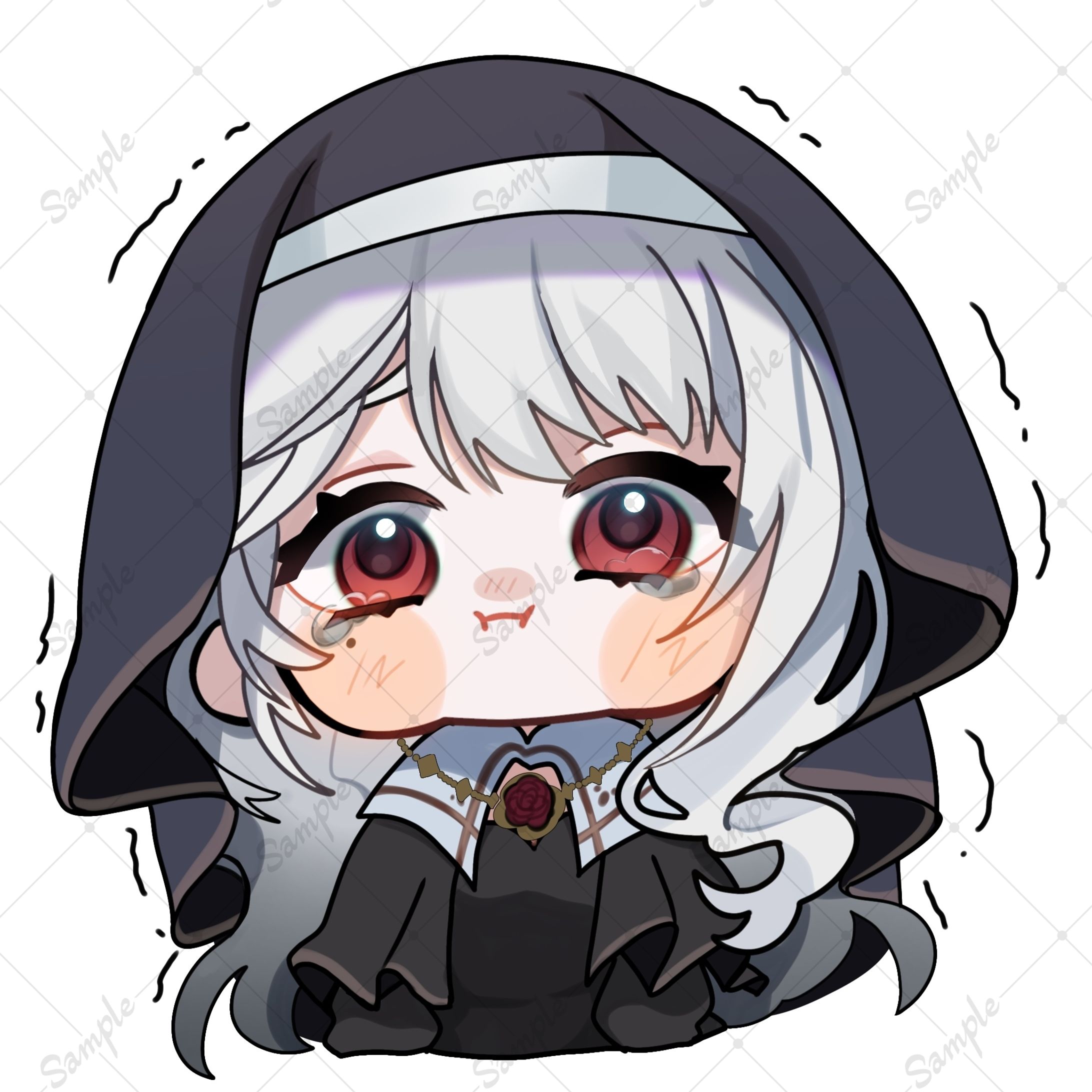 橘みくる様/SDイラスト-1