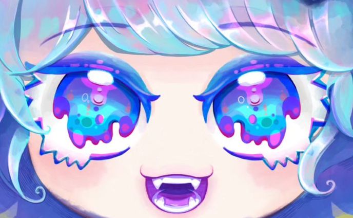 i'm watching you all the time👀
#イラスト
#illustration
#procreate 
#oc
