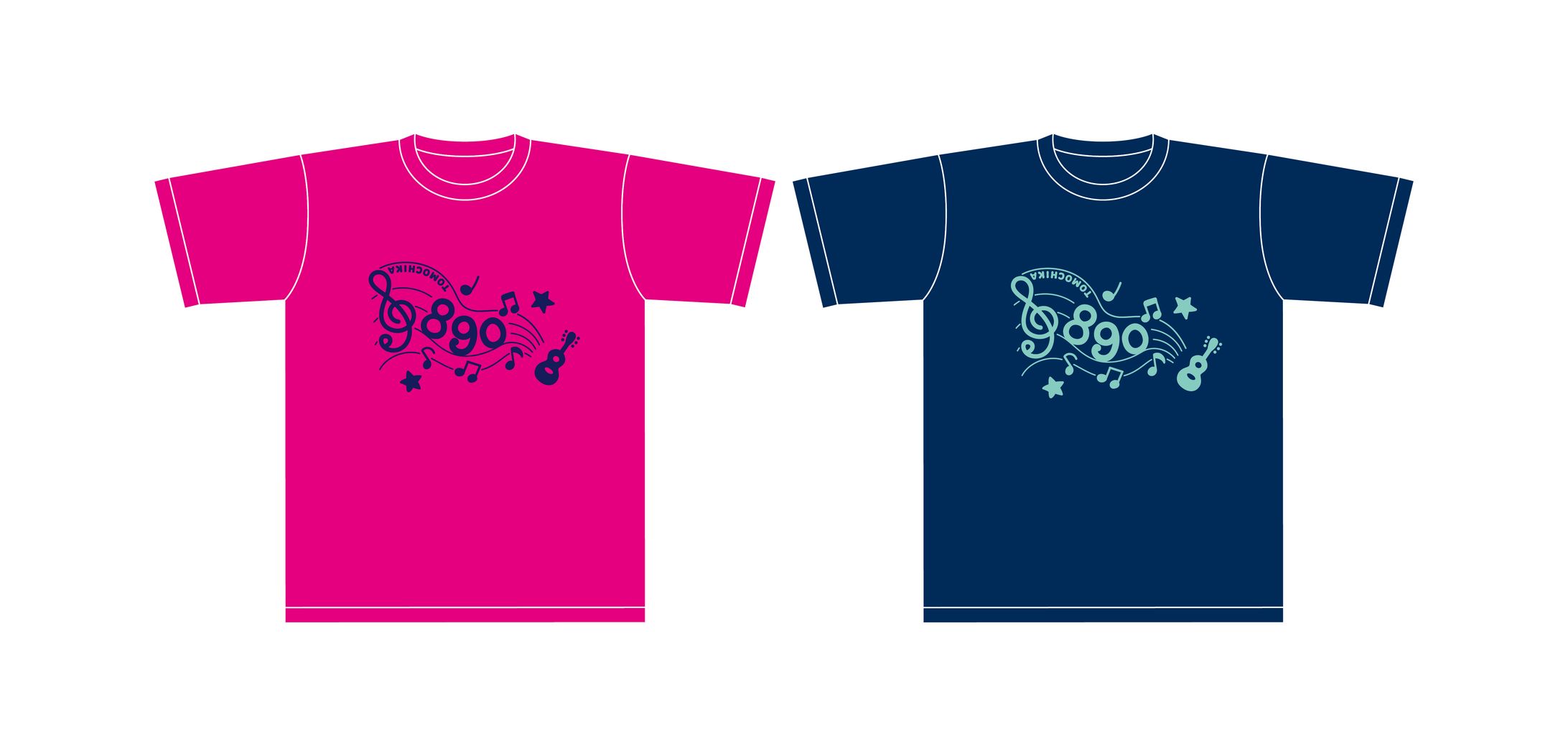 アーティストTシャツ_ともちか890様-1