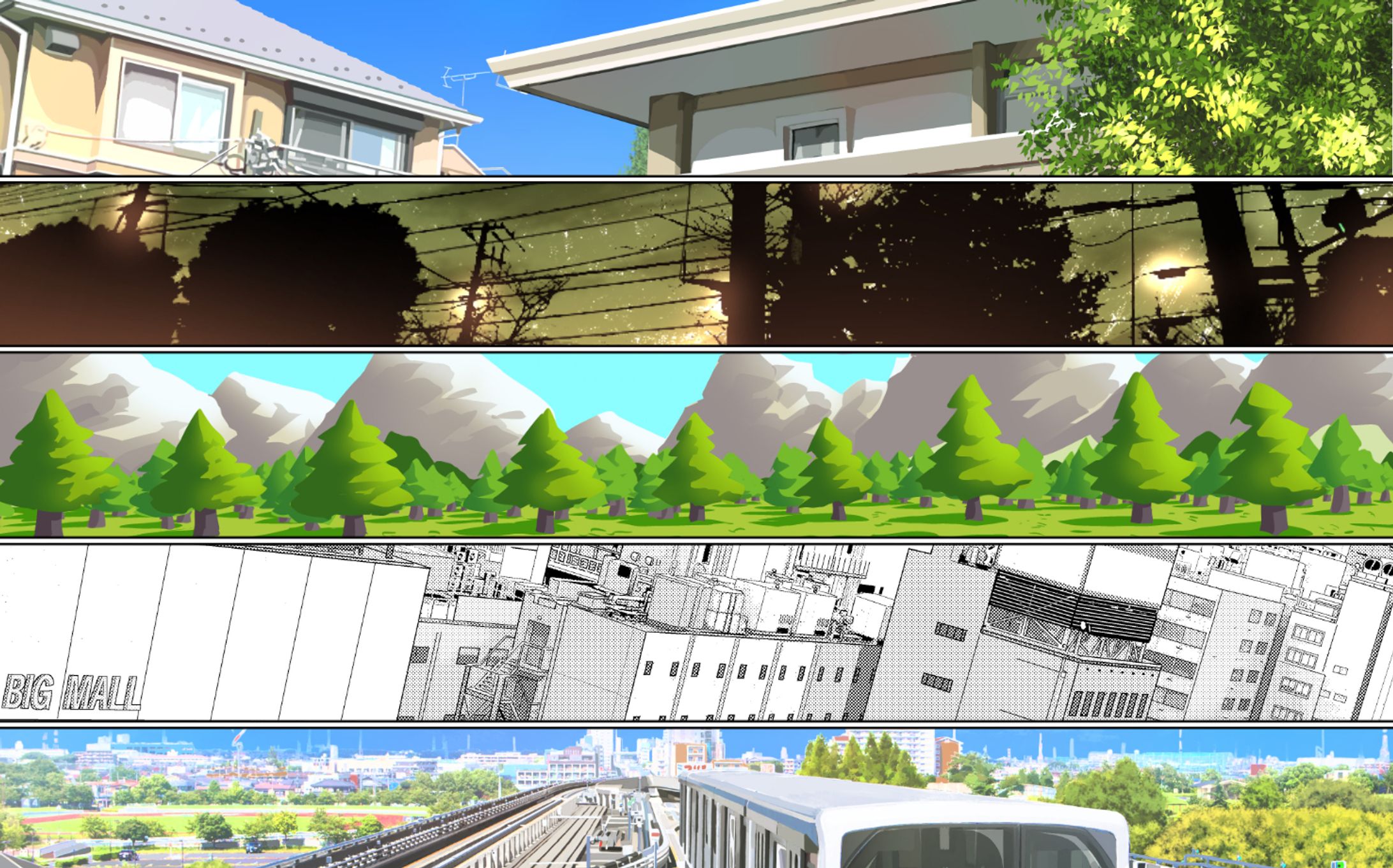 風景イラストサンプル02-1