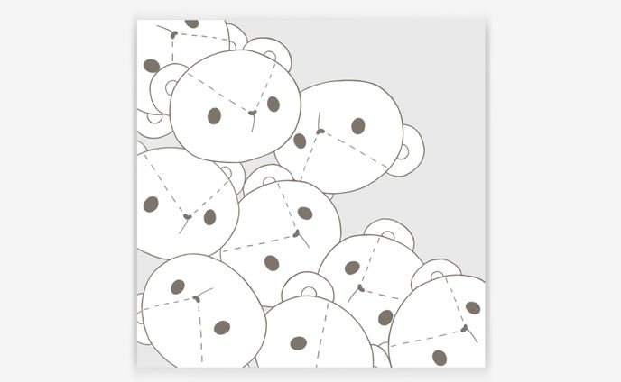 【アイコン】シロクマ 