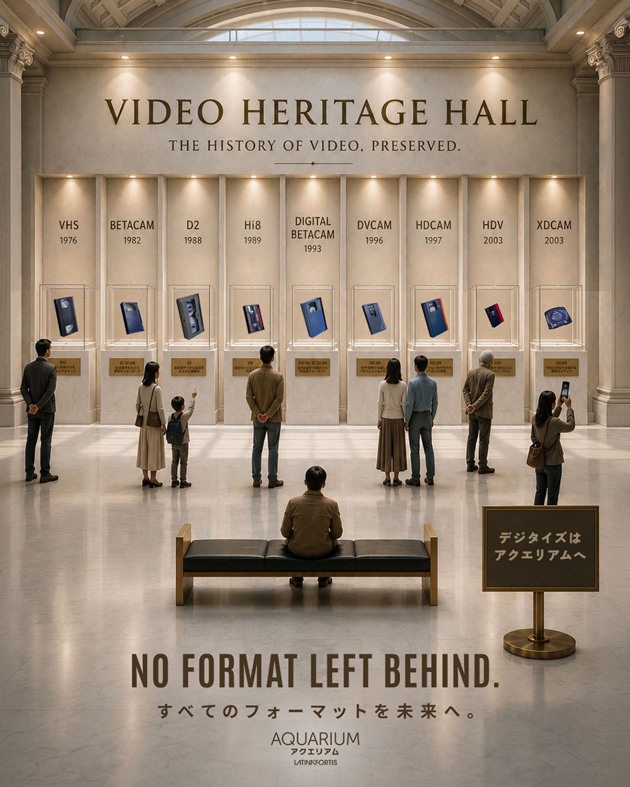 Aquarium Visual Series Vol.04 Video Heritage Hall-1