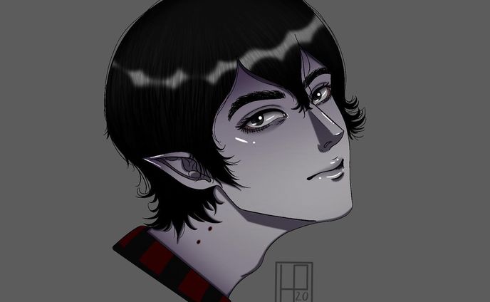 til this day i still have a crush on him ngl 🖤✨

-

#marshalllee #adventuretime #artph #art #artwork #illustration #portrait #drawing #procreate #fan #fanart #genderbend #cartoon #vampire #vampireking #artist
