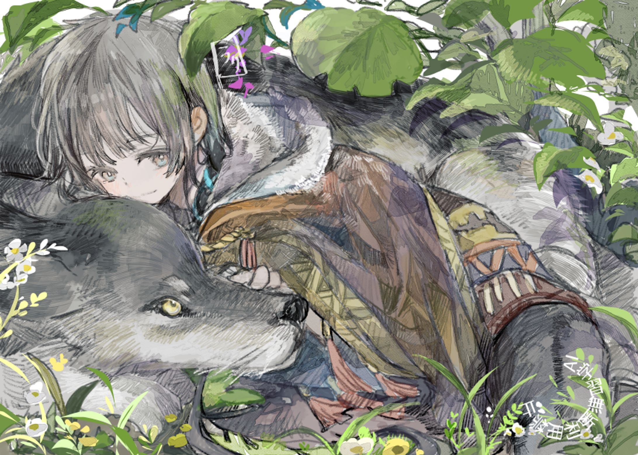 創作イラスト-1