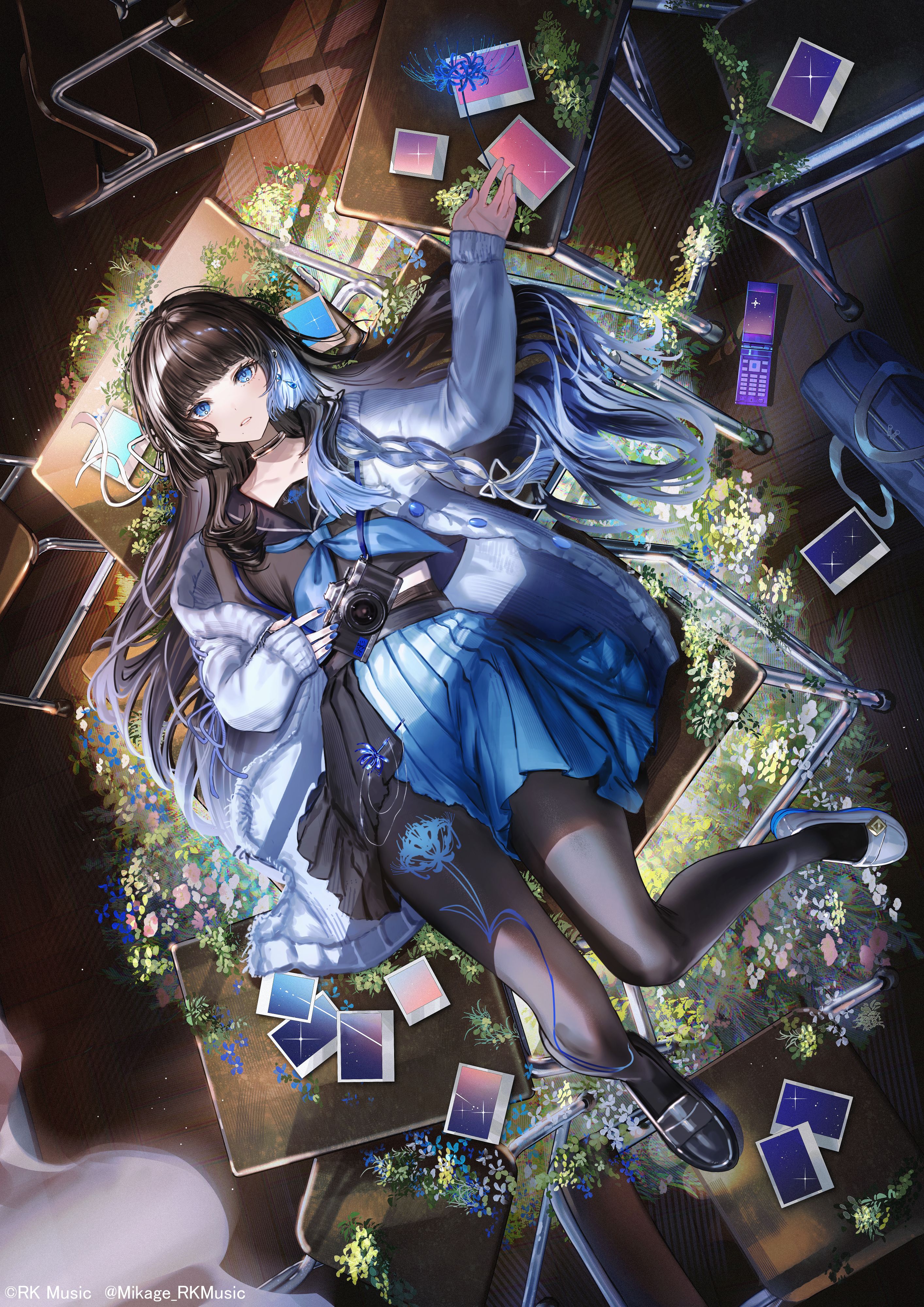 シクフォニLAN様オリジナル楽曲『灯』MVイラスト