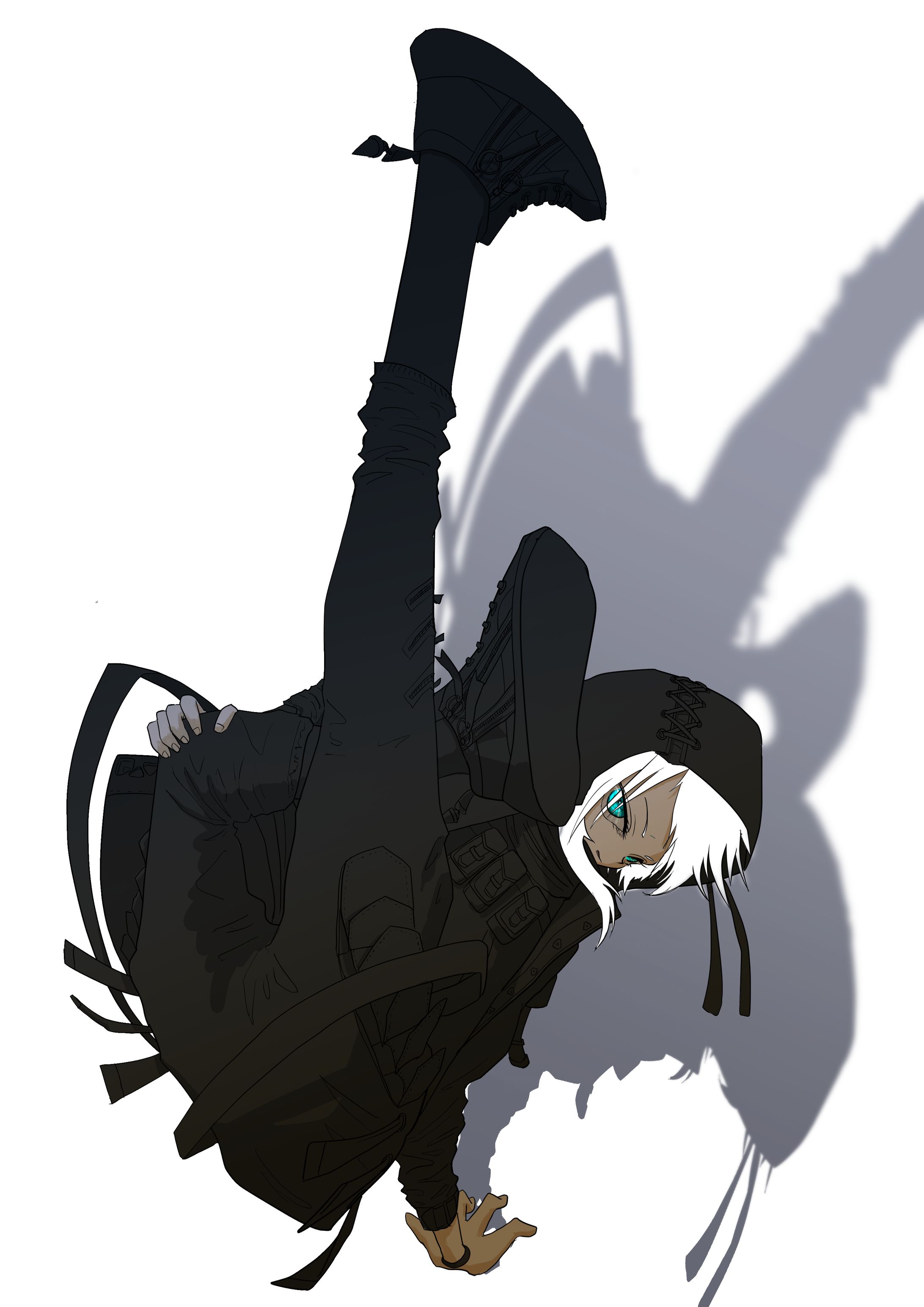 中指のかわりに足を立てるヤツ-1