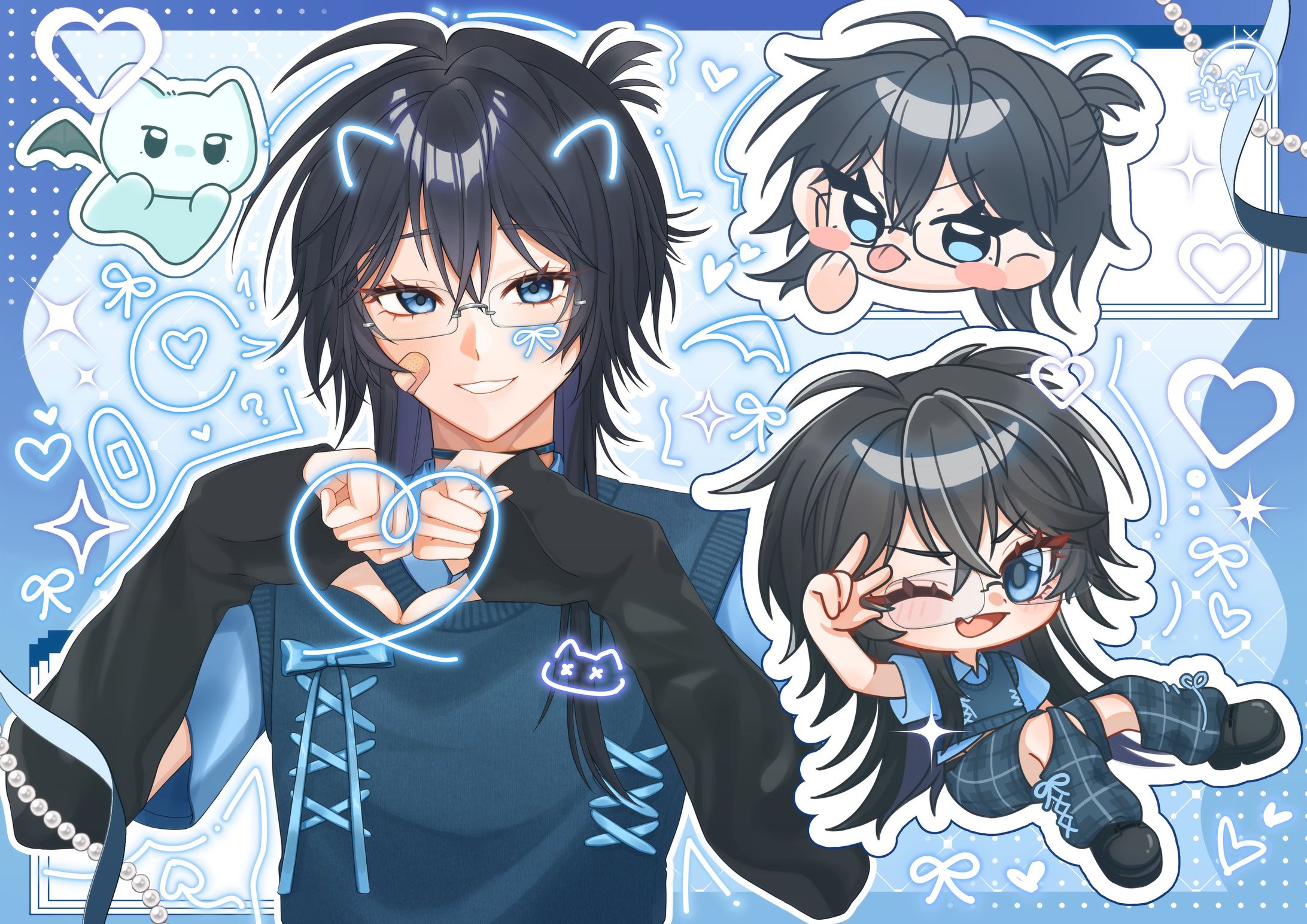 【オリジナル】詰め込みラフ-1