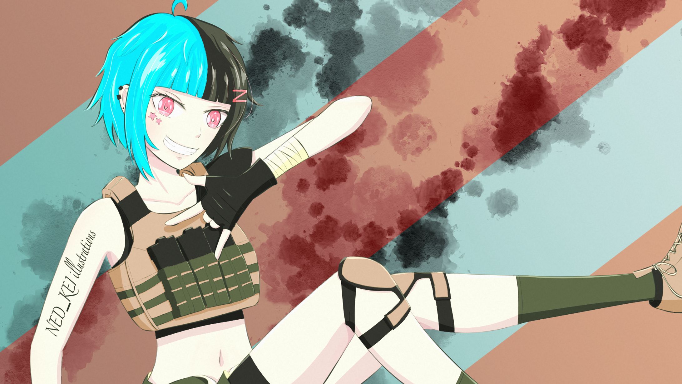 配信画面用イラスト-1