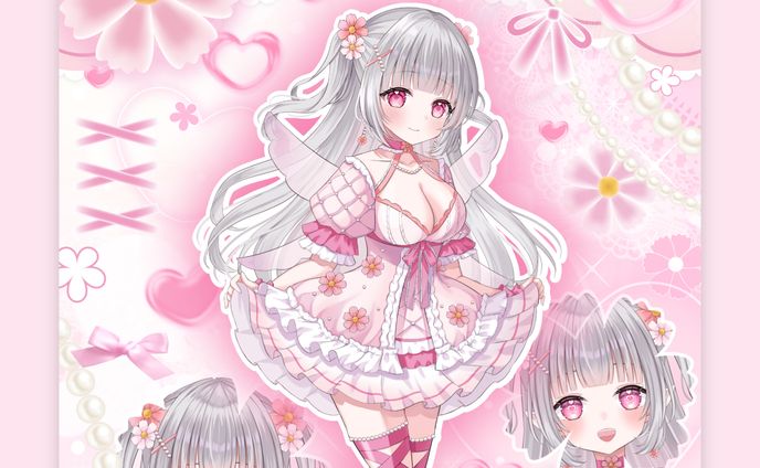 那花えるる様 プロフィール宣伝画像