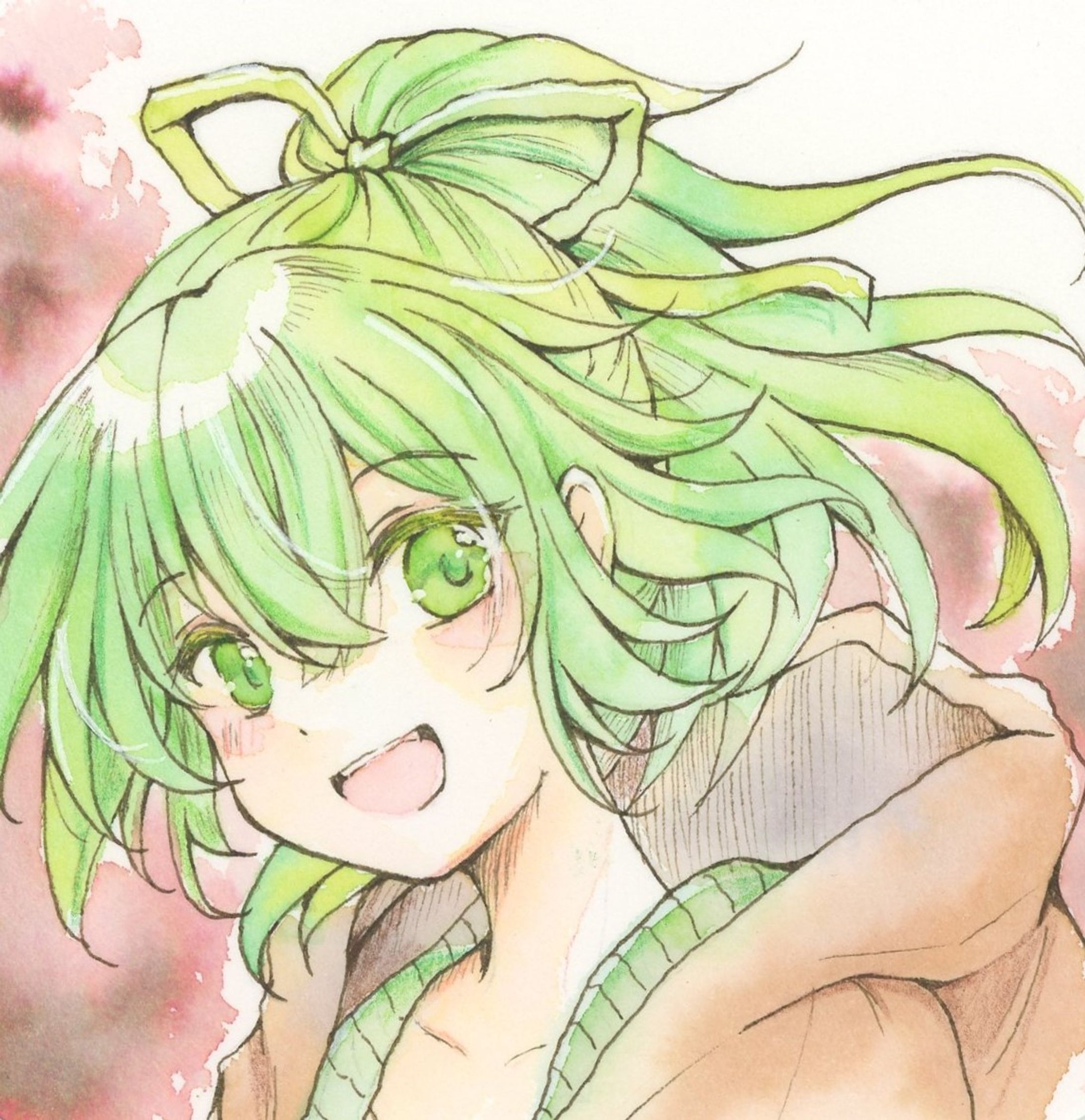 霊使い（版権、アナログイラスト）-1