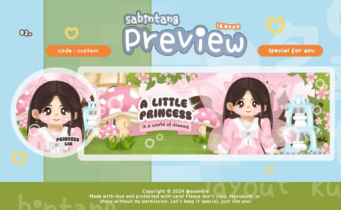 custom layout chibi