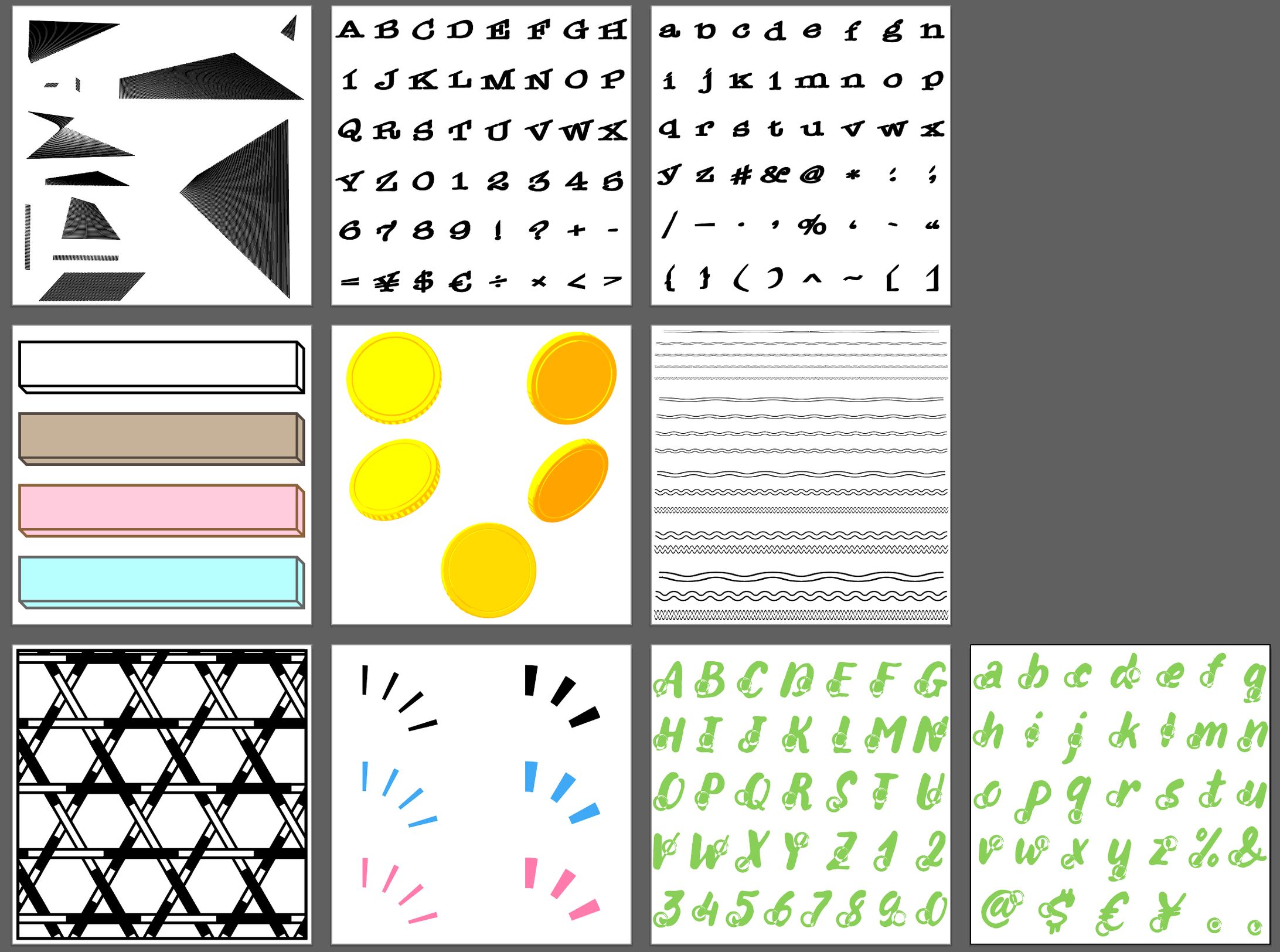 ストックイラスト7-1