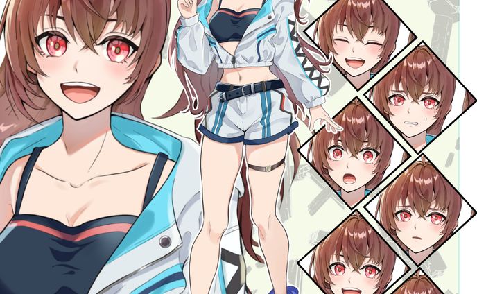 女の子、ビューティ