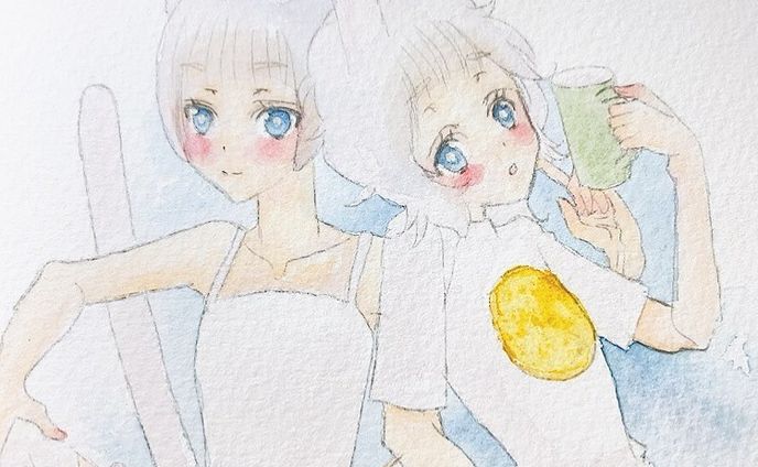 ▲展示会のご案内
「眠れない月と白い猫」展
日程：09月13日(月)〜09月26日(日)
休廊日：9/15、16、21、22
時刻：平日・14時〜19時
　　　土日祝・13時半〜19時(最終日のみ~18時まで)
会場：galleryTetoTeto
会場住所：〒551-0012
大阪府大阪市大正区平尾5-17-7

“綾杉安倭”でこのイラストで参加させて頂いてます。
お近くにお寄りの際はお立ち寄り下さい。

#眠れない月と白い猫 #galleryTetoTeto #水彩 #アナログ #創作 #イラスト #透明水彩 #watercolor #artwork #illustration