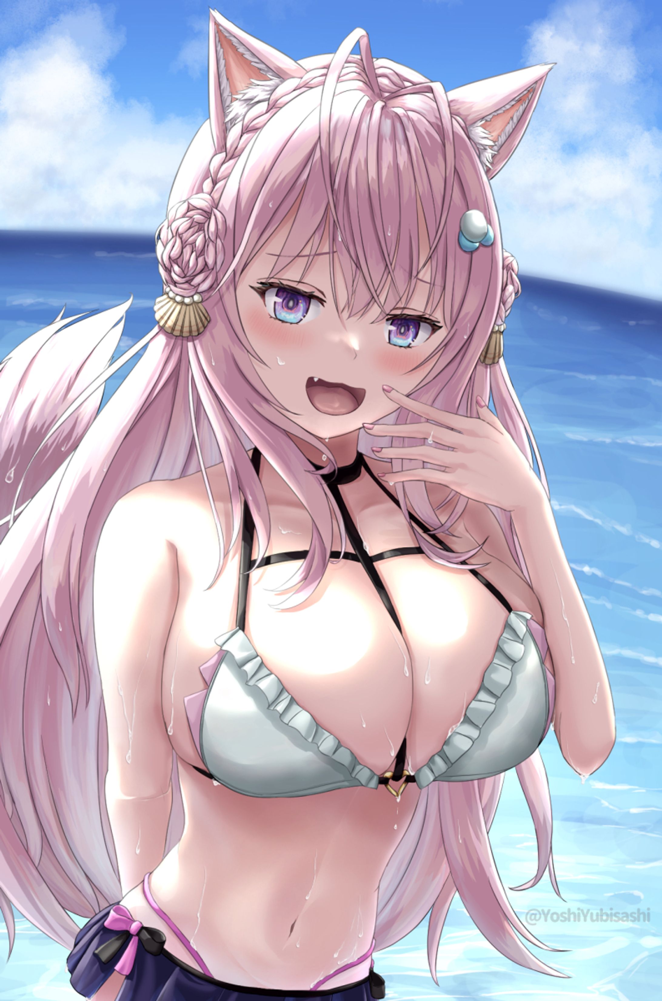 博衣こより（水着）-1