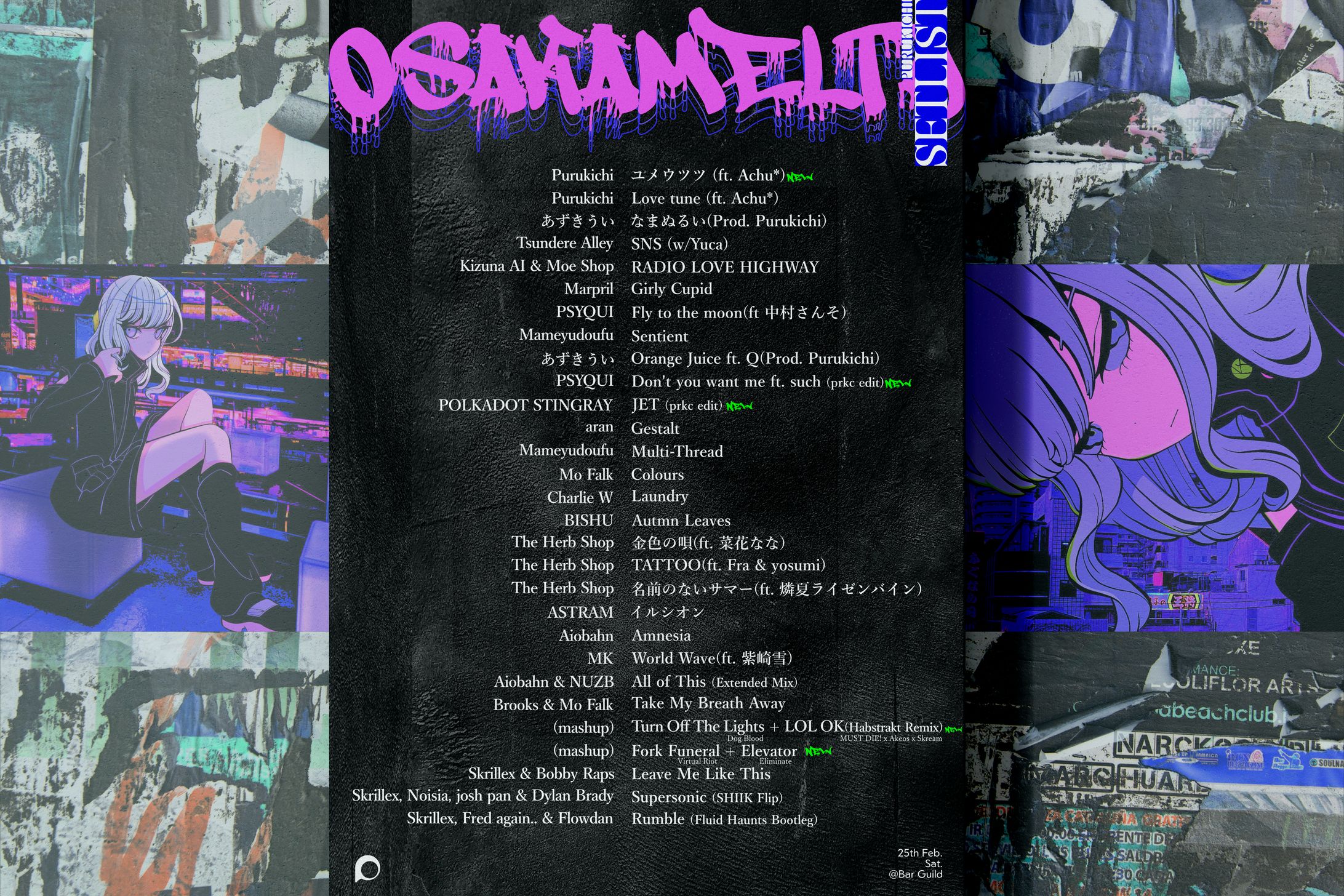 OsakaMelty Setlist-1
