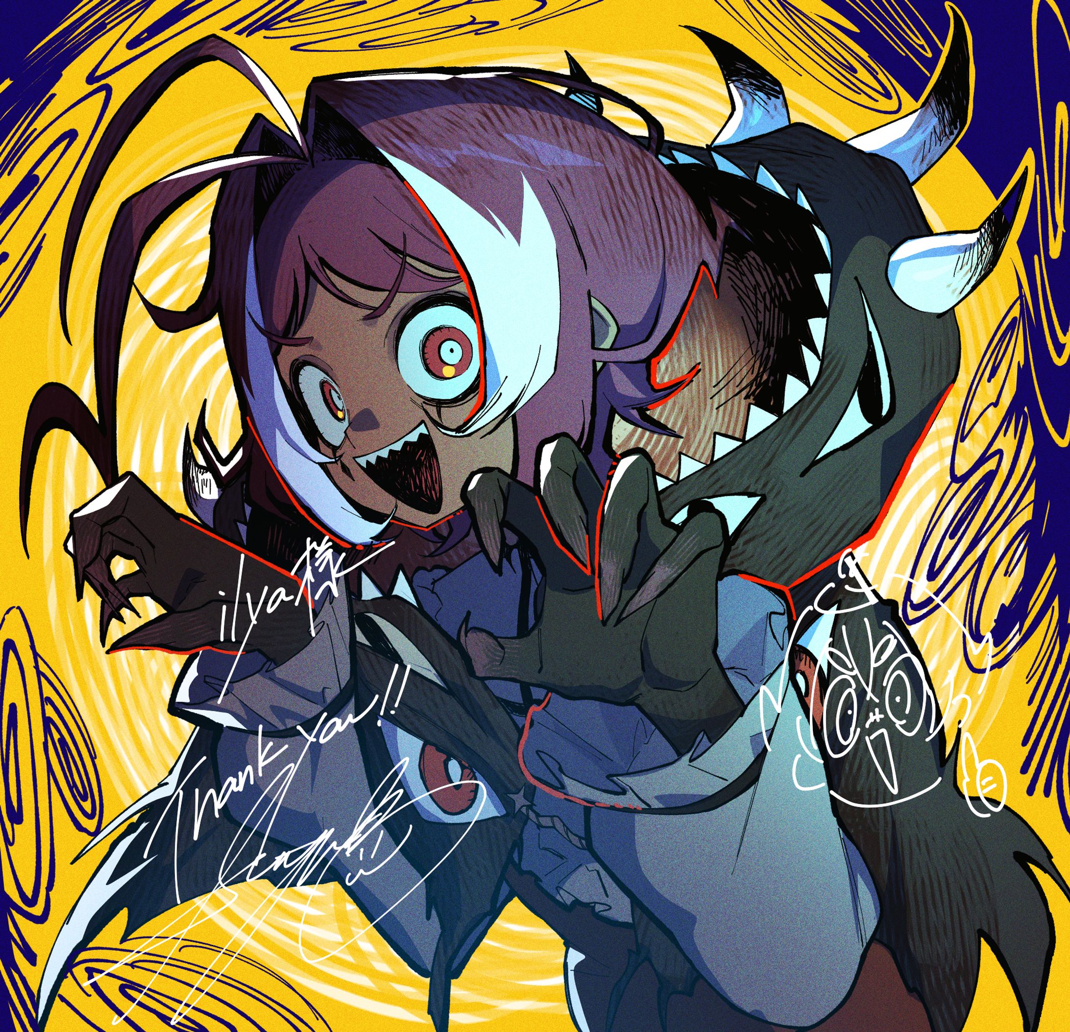 【イラスト】skebイラスト-1