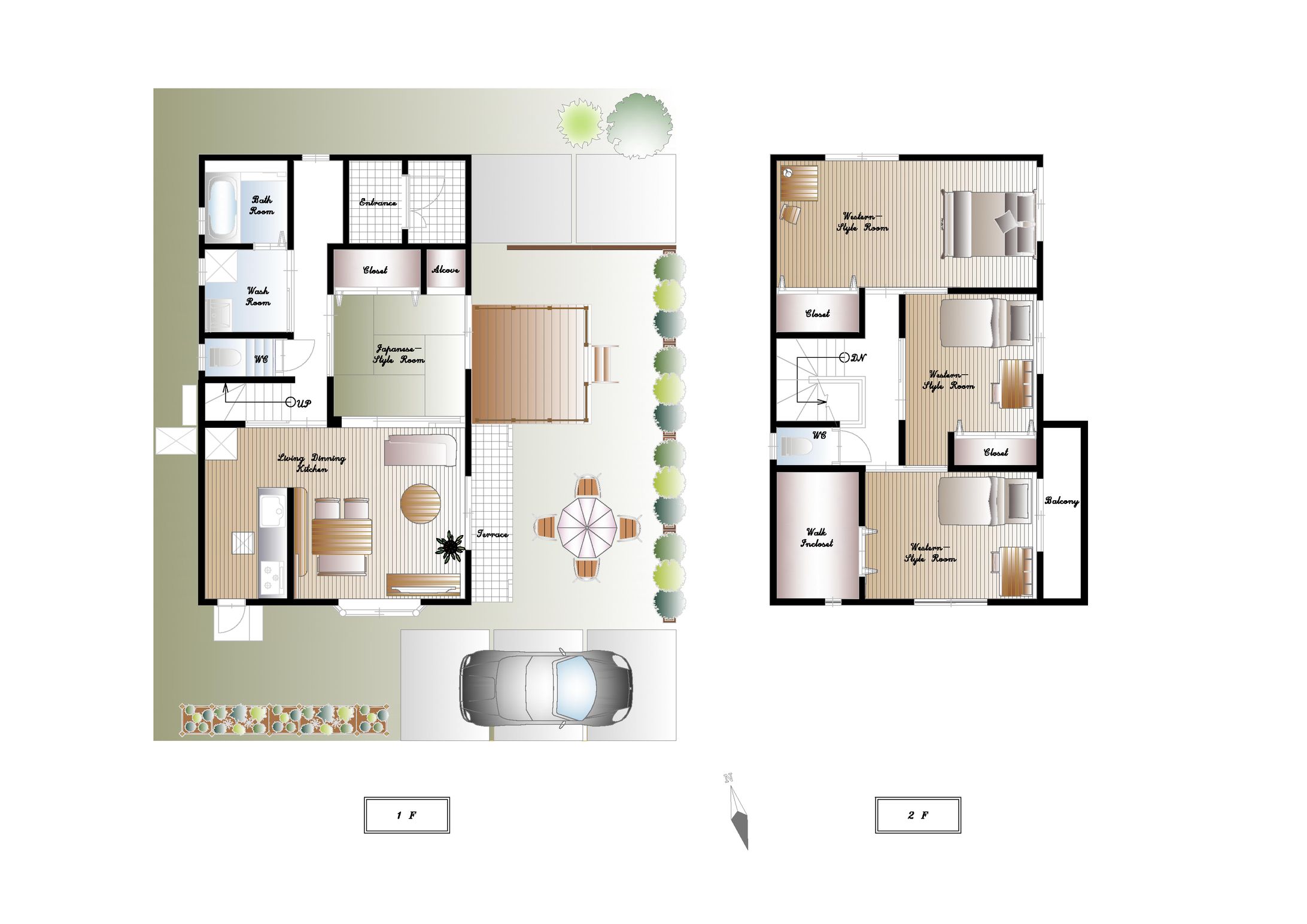 （広告用）サンプル間取り図-1