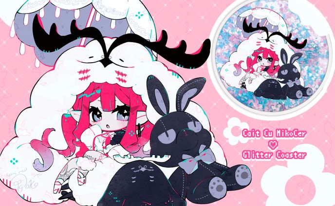 アクリル絵の具、ファンアート