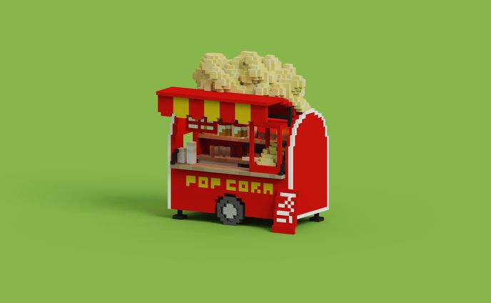 Popcorn car