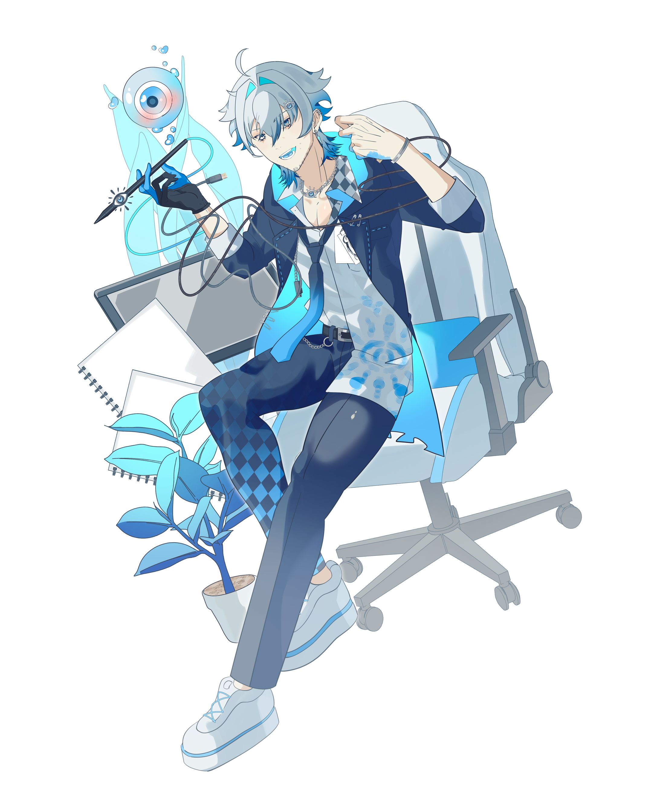 オリジナルキャラクターのキービジュアル-1