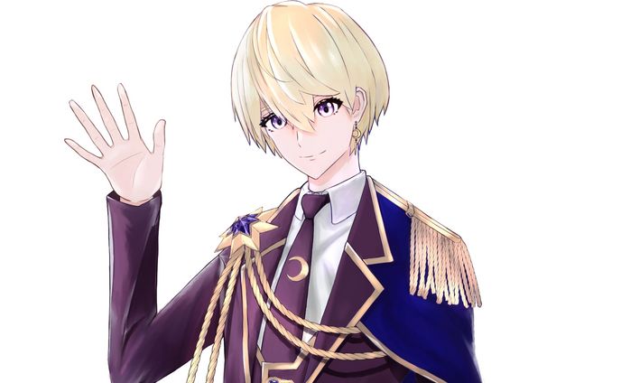 【イラスト】天詠みるら【キービジュアル】【三面図】