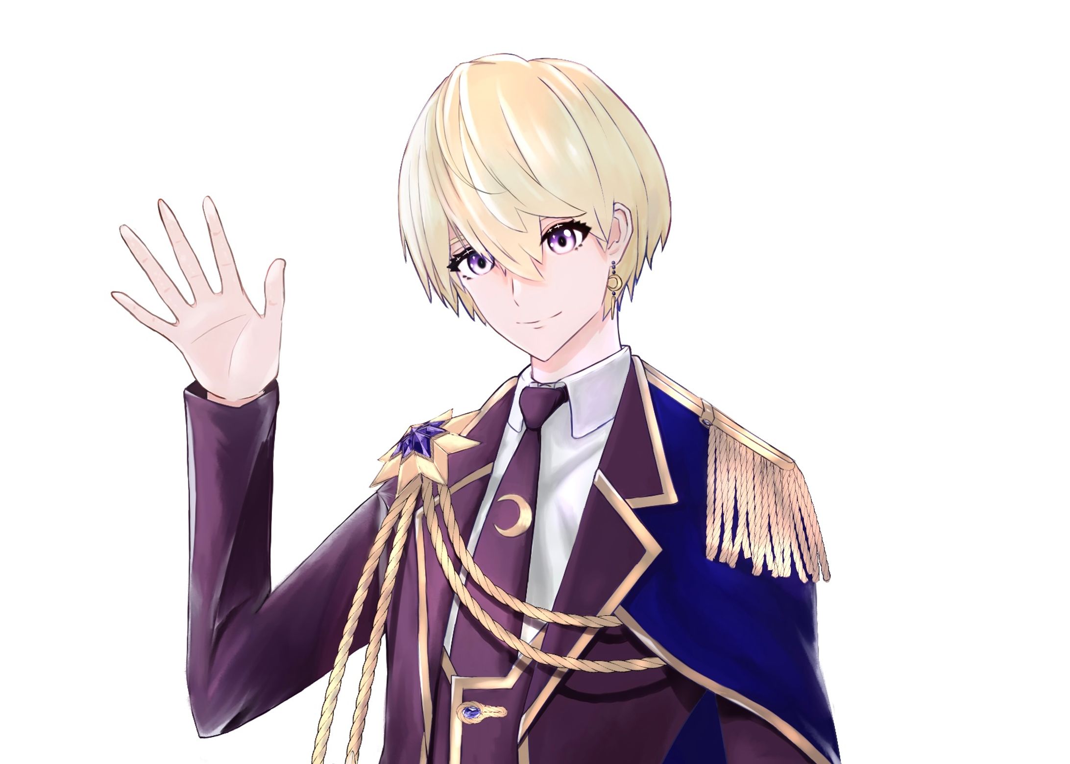 【イラスト】天詠みるら【キービジュアル】【三面図】-1