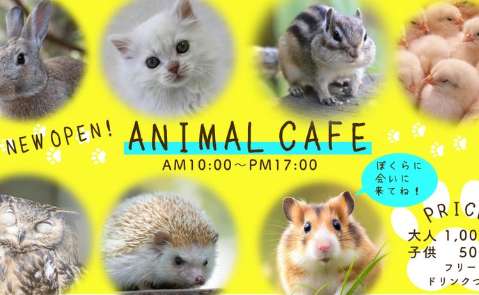 アニマルカフェバナー