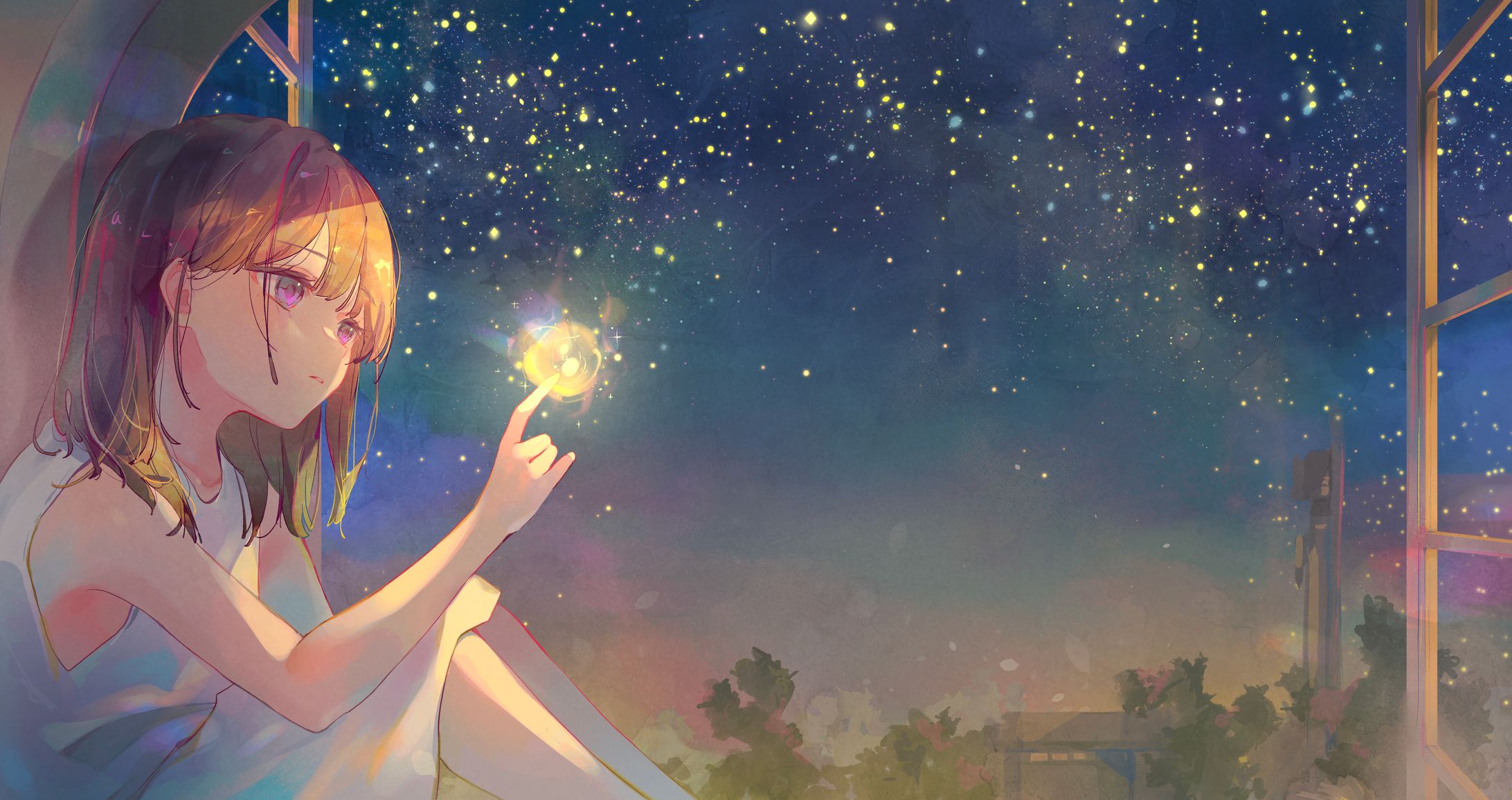 同人音楽サークル『づ』様「星々の冒険譚」CDジャケットイラスト-1