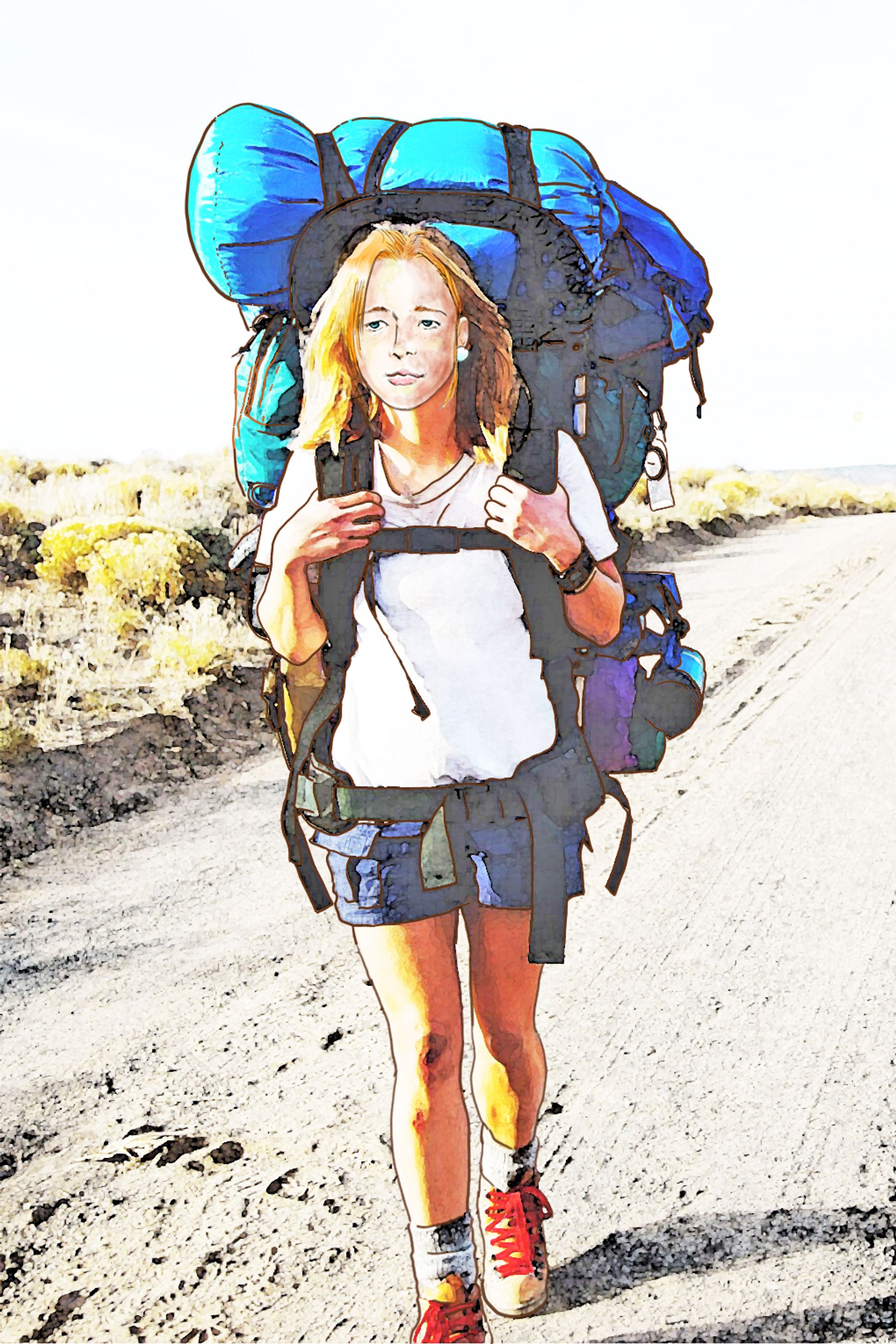 Travelling girl Ⅱ-1