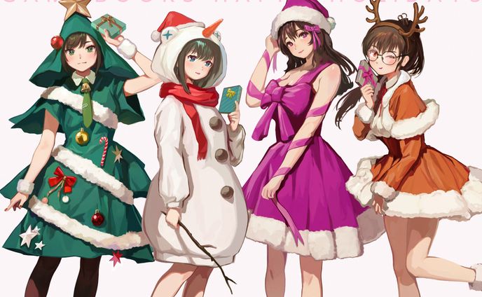 GAMABOOKSのクリスマス