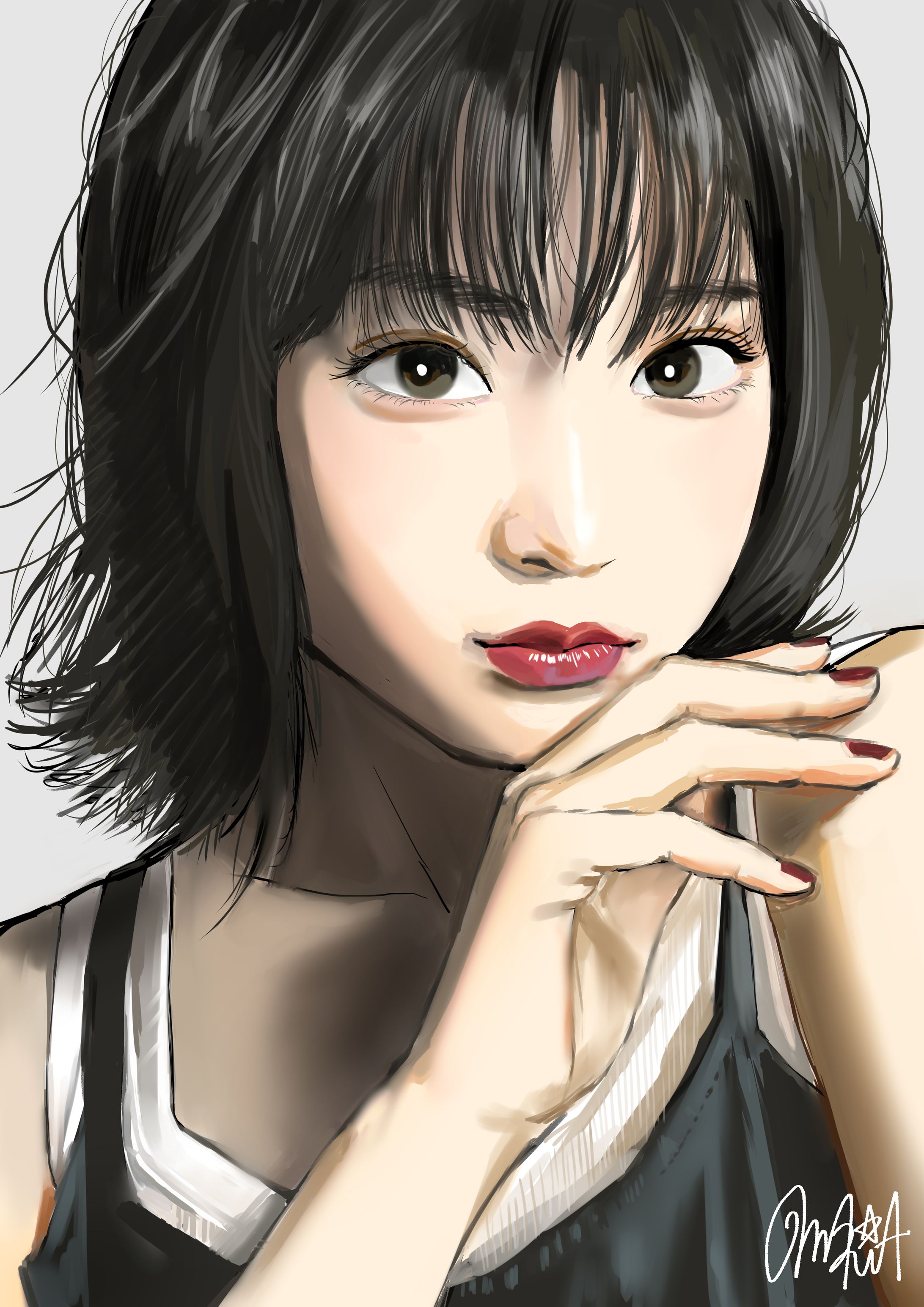 似顔絵太郎 | #永瀬碧#おでんちゃん #さすらいネキ#似顔絵