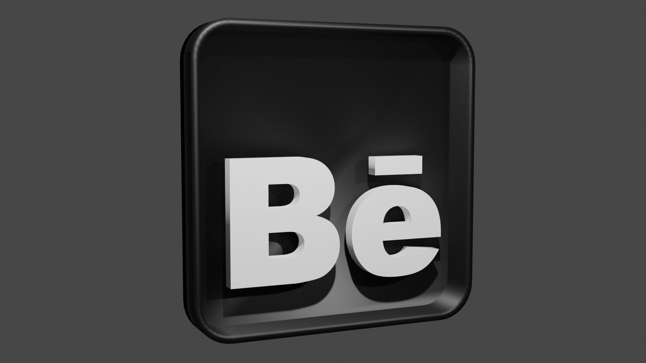 Beアイコン　3Dモデル-1
